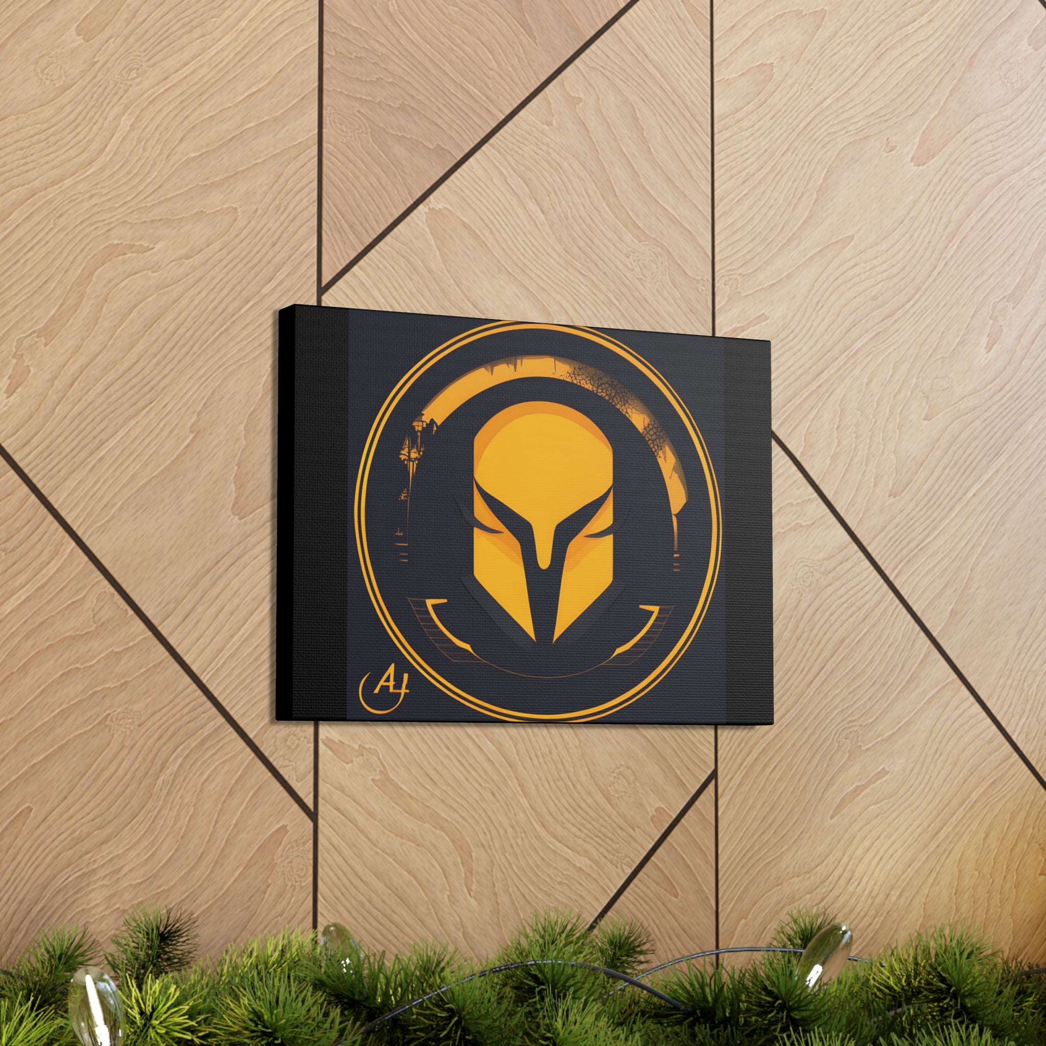 AI Vigilante themed Canvas Gallery Wraps