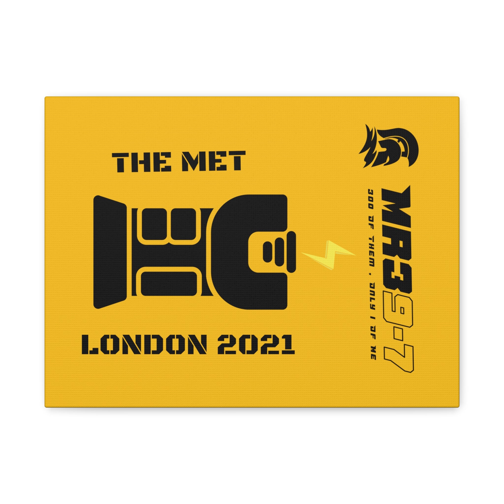 Canvas Gallery Wraps MR 39 Tasered by THe MET 2021