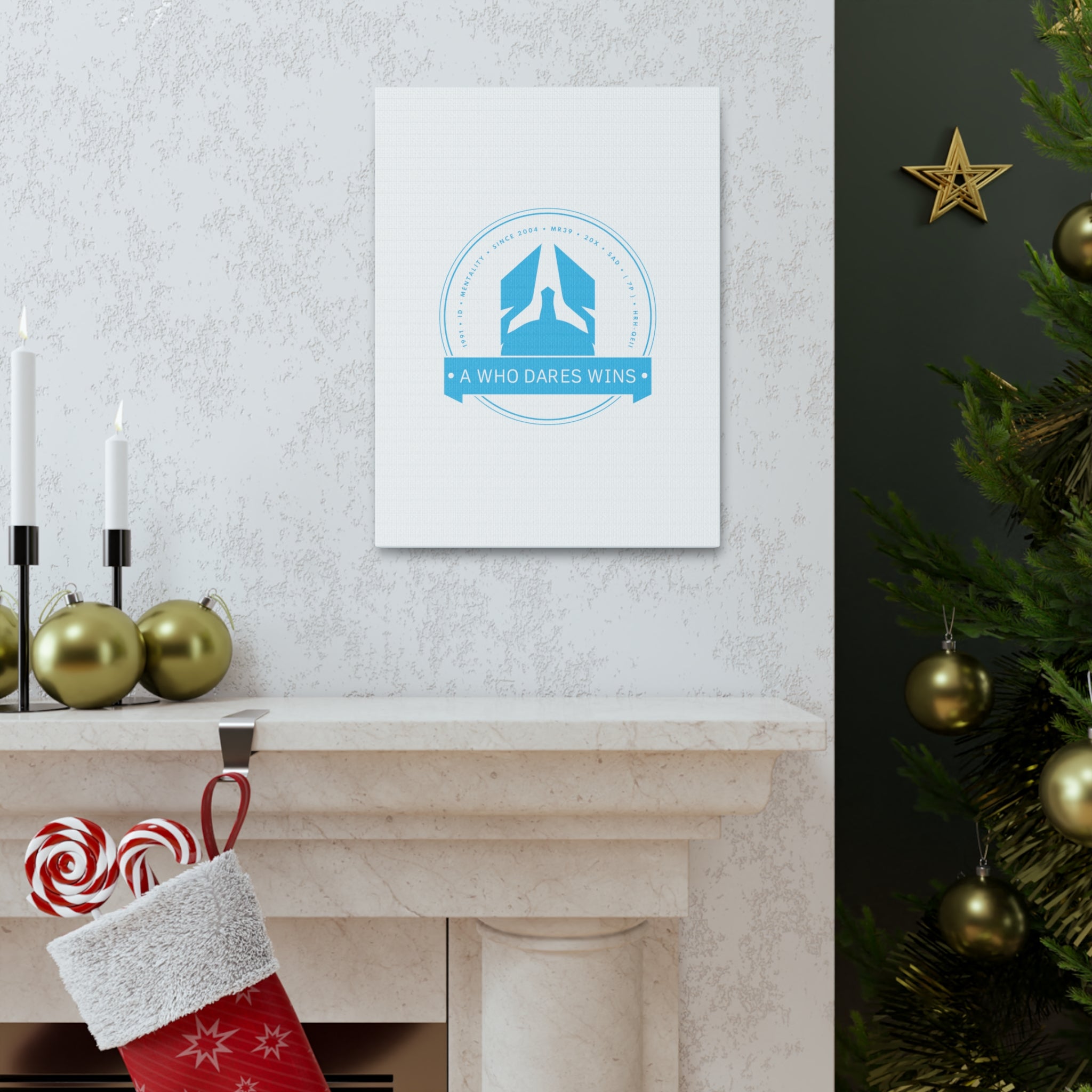 AWDW Vigilante themed Canvas Gallery Wraps