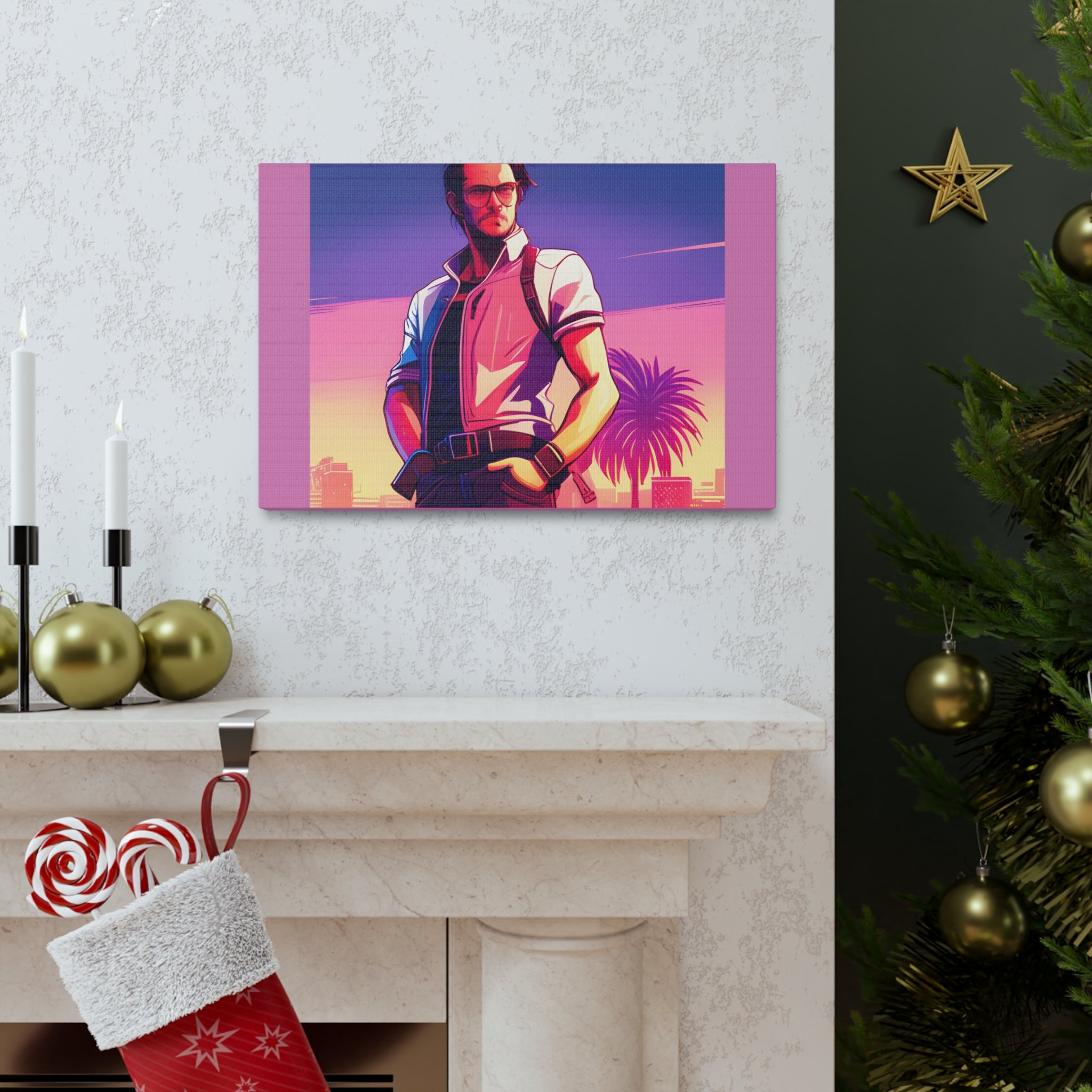 Canvas Gallery Wraps. AI•Vice.Vigilante.Mr39