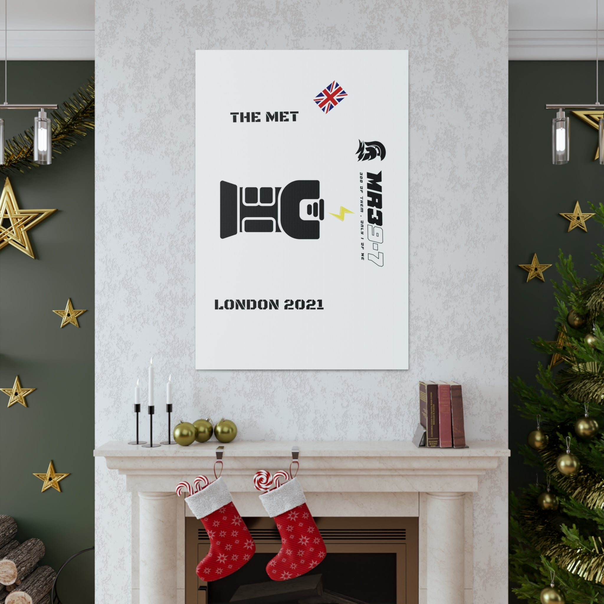 Copy of Canvas Gallery Wraps MR 39 Tasered by The MET 2021