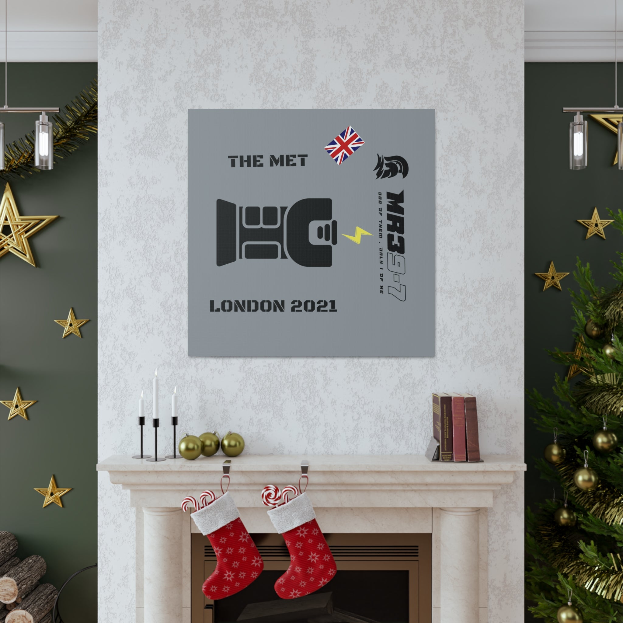 Copy of Canvas Gallery Wraps MR 39 Tasered by The MET 2021