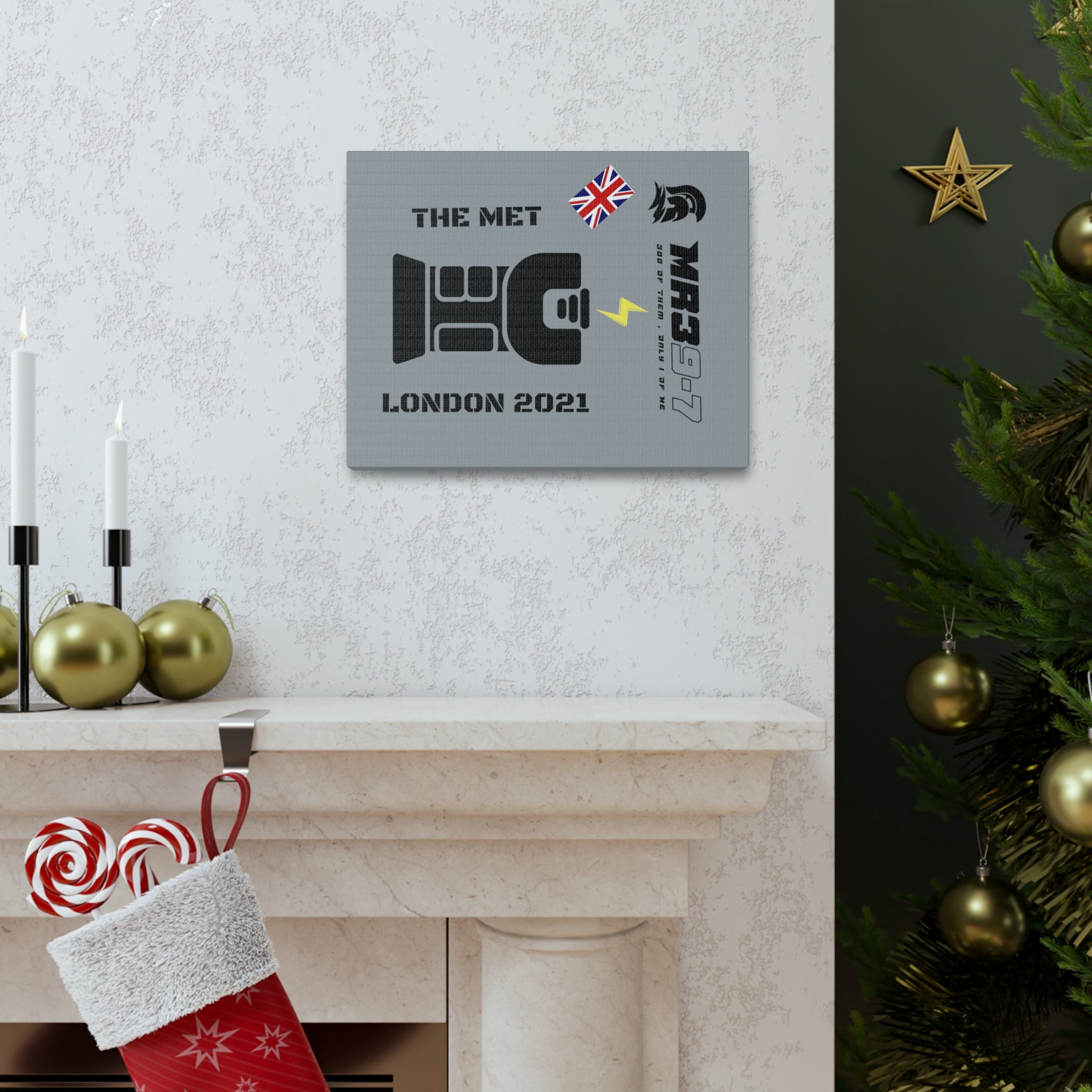 Copy of Canvas Gallery Wraps MR 39 Tasered by The MET 2021