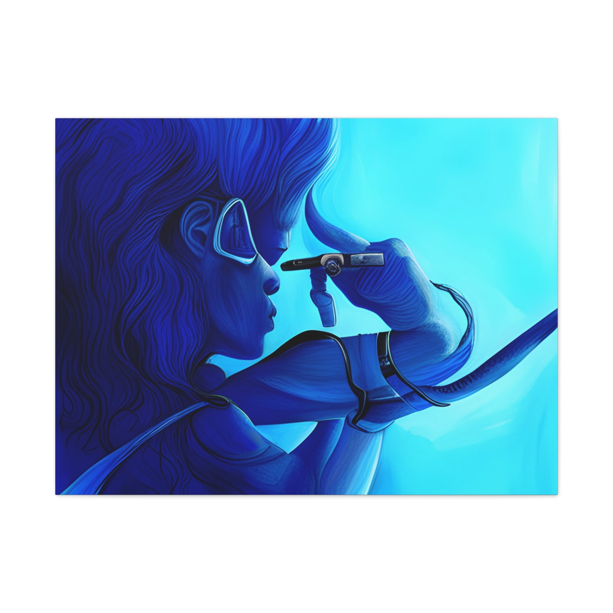 Canvas Gallery Wraps AI•Scuba Dive 1P QEII & Country generated