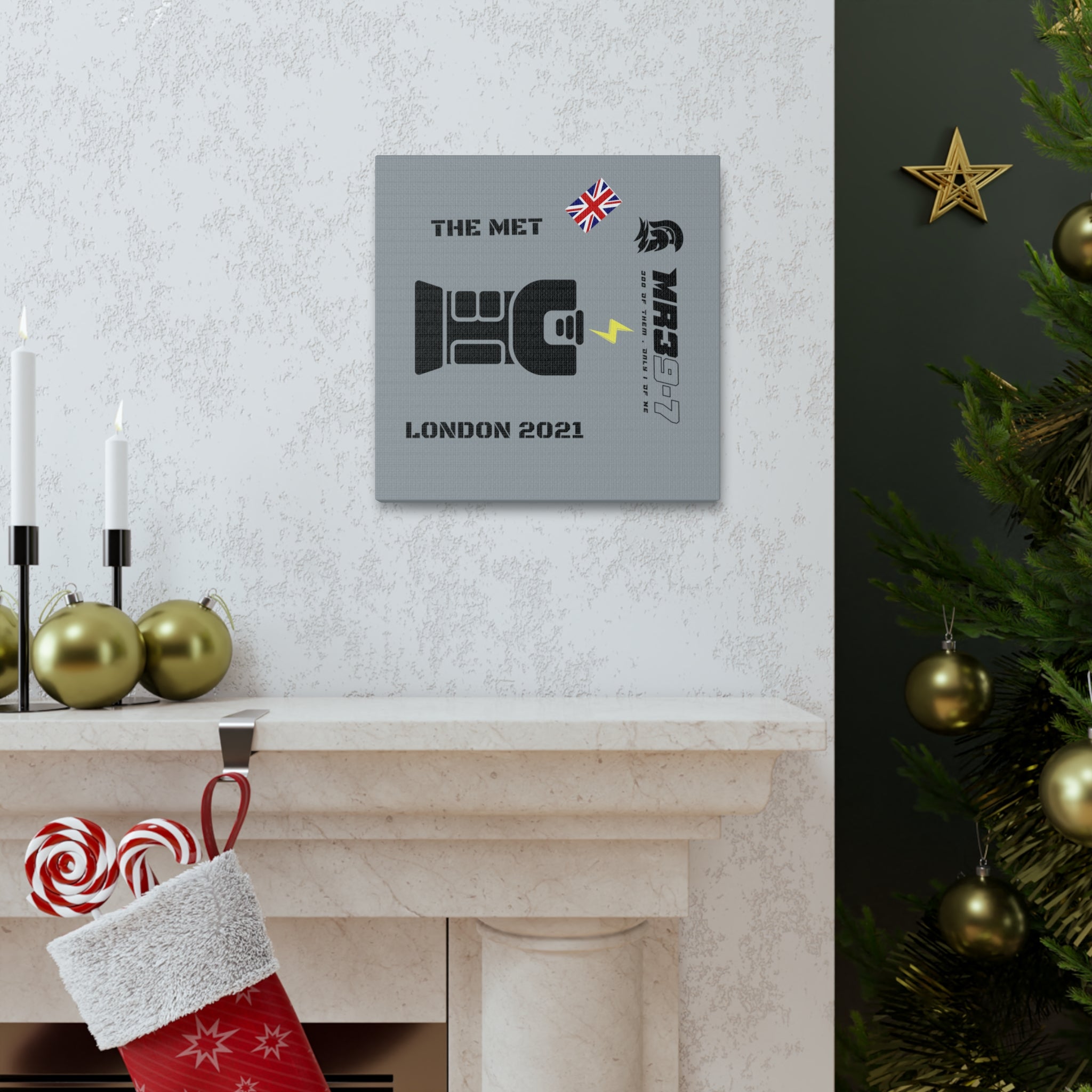 Copy of Canvas Gallery Wraps MR 39 Tasered by The MET 2021