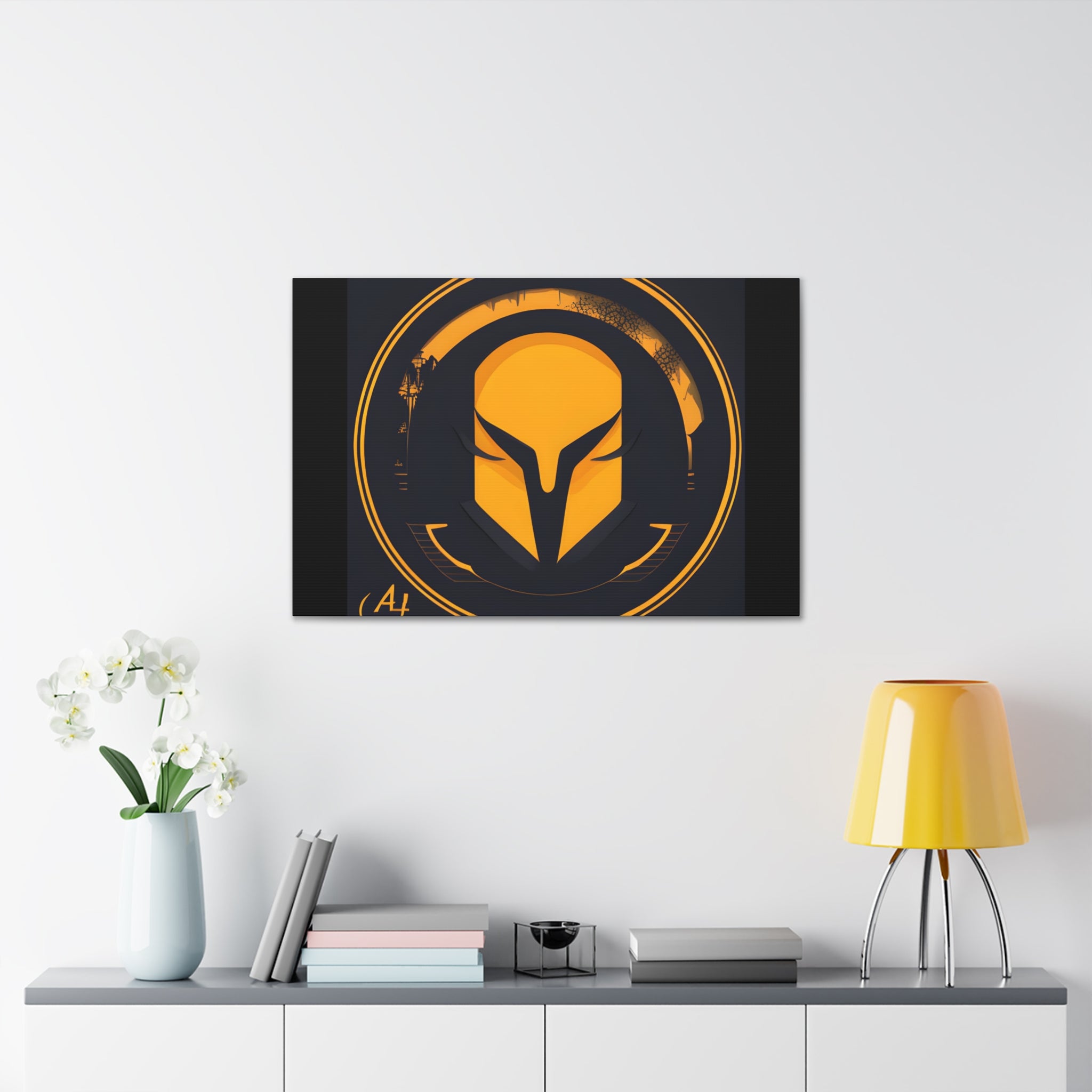 AI Vigilante themed Canvas Gallery Wraps