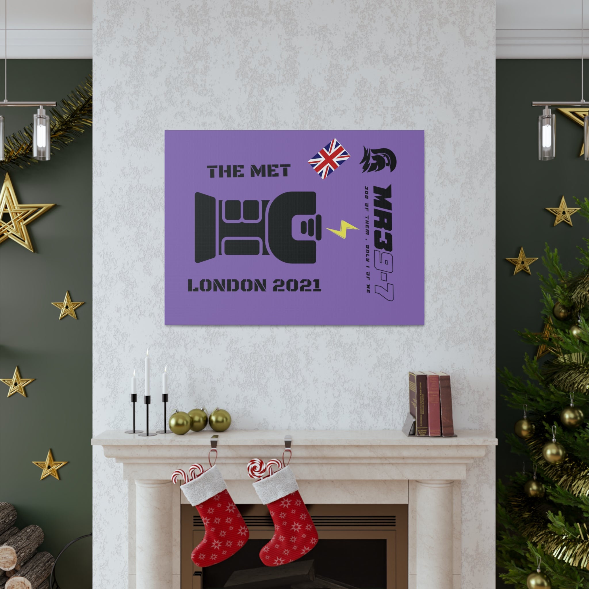 Copy of Canvas Gallery Wraps MR 39 Tasered by The MET 2021