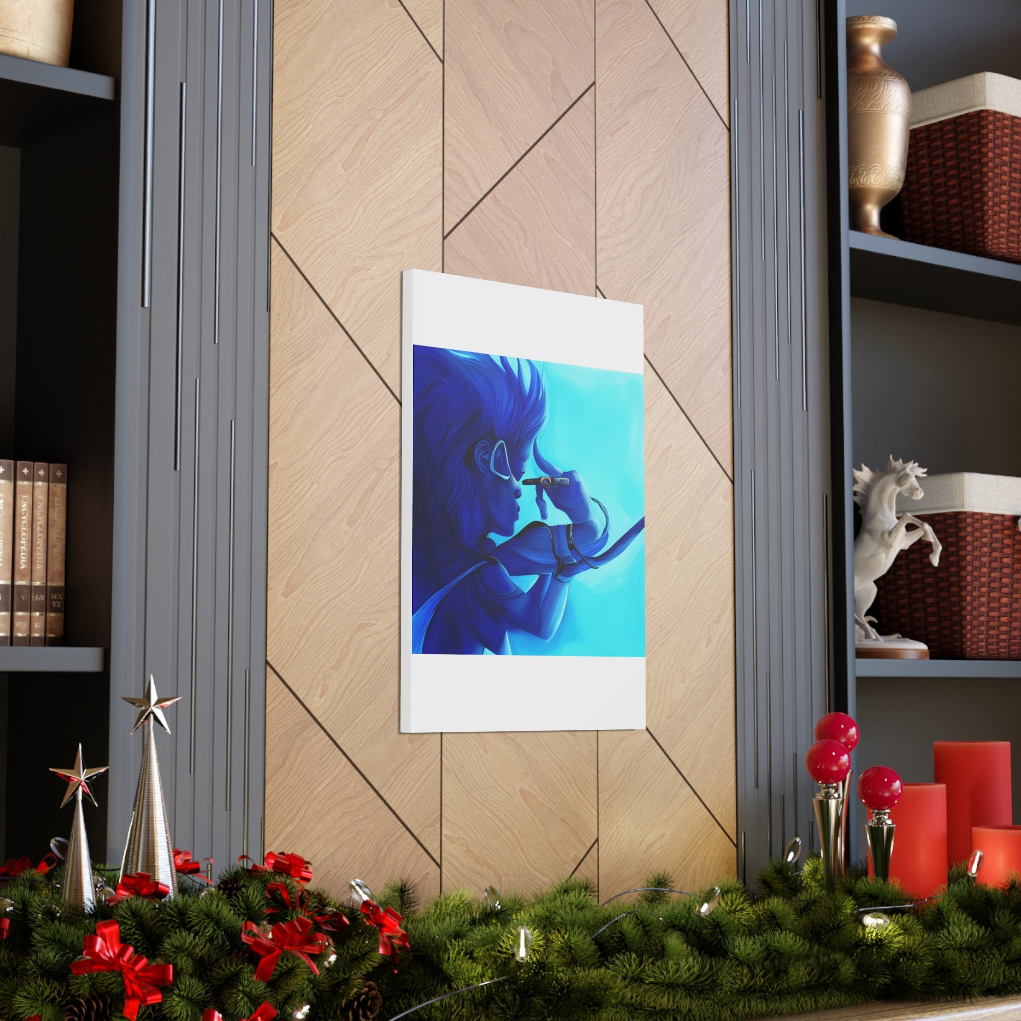 Canvas Gallery Wraps AI•Scuba Dive 1P QEII & Country generated