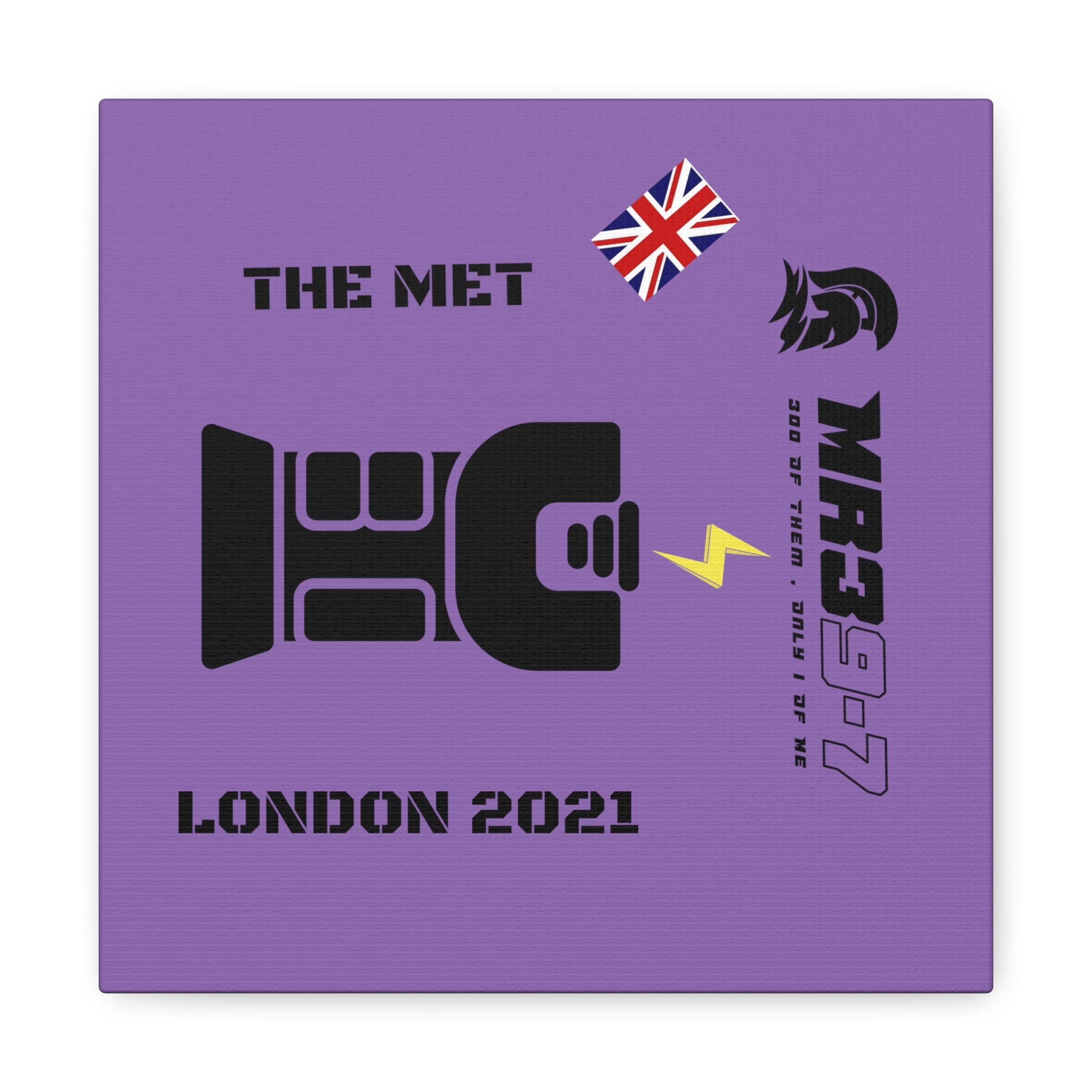 Copy of Canvas Gallery Wraps MR 39 Tasered by The MET 2021