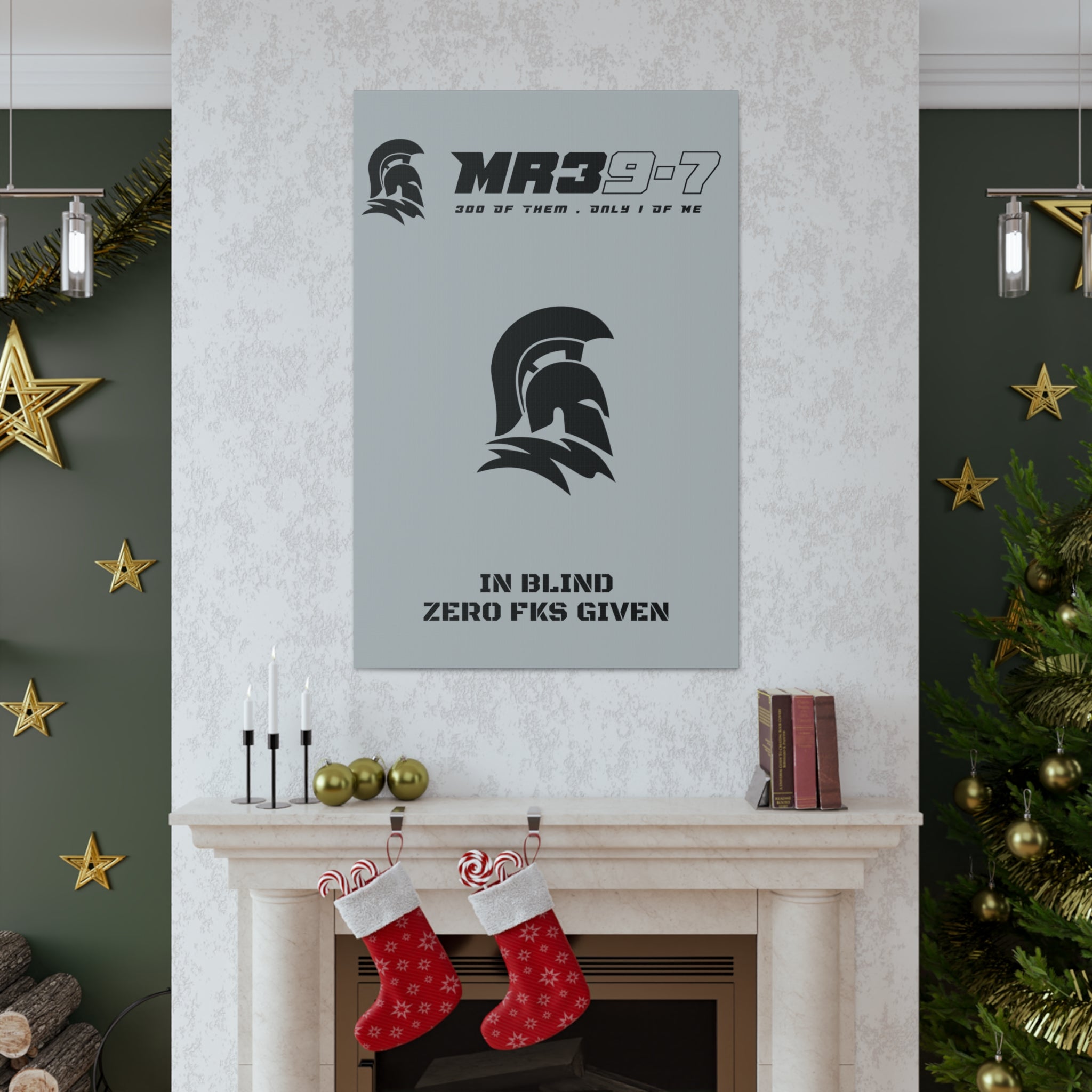 AWDW Vigilante themed Canvas Gallery Wraps