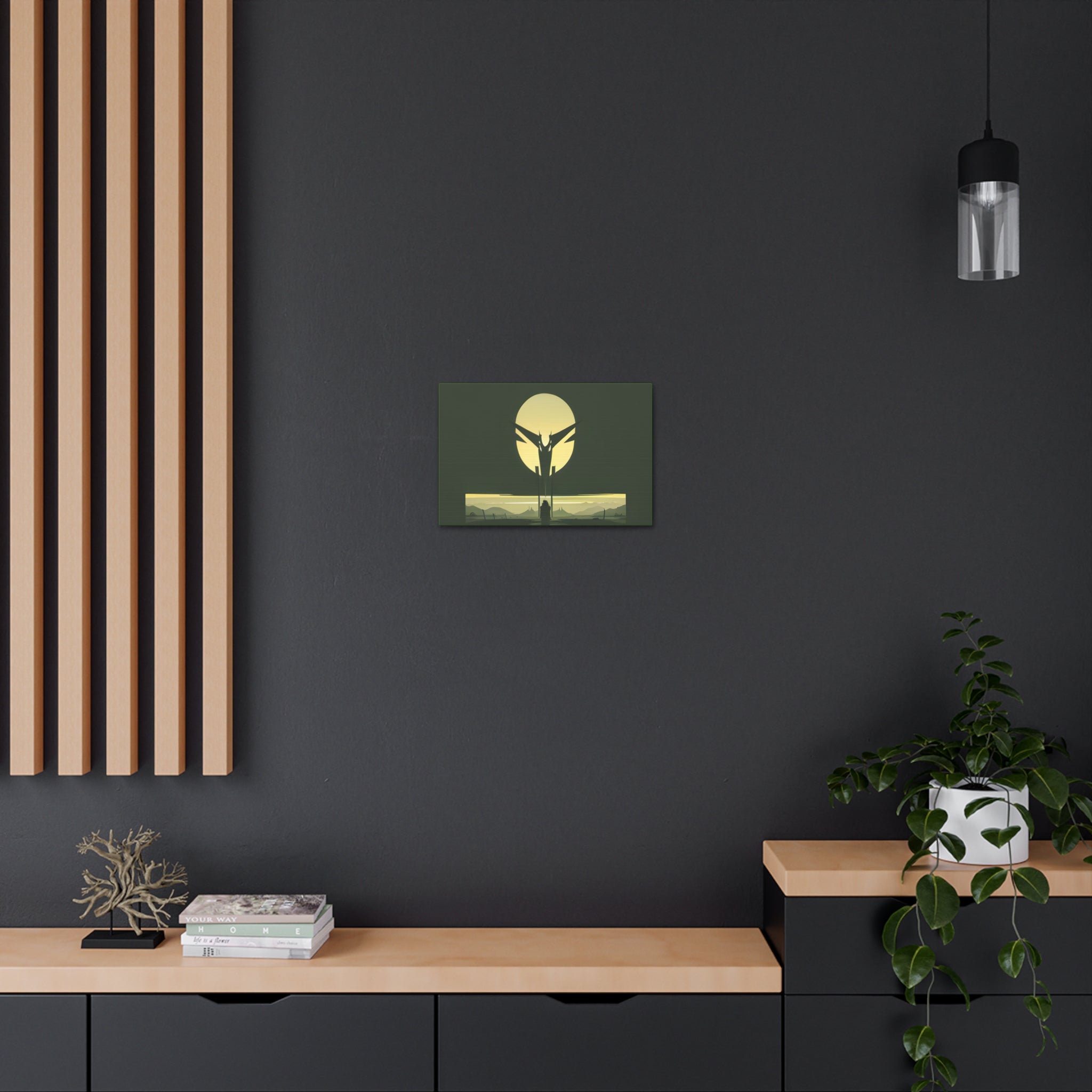 AI Vigilante themed Canvas Gallery Wraps