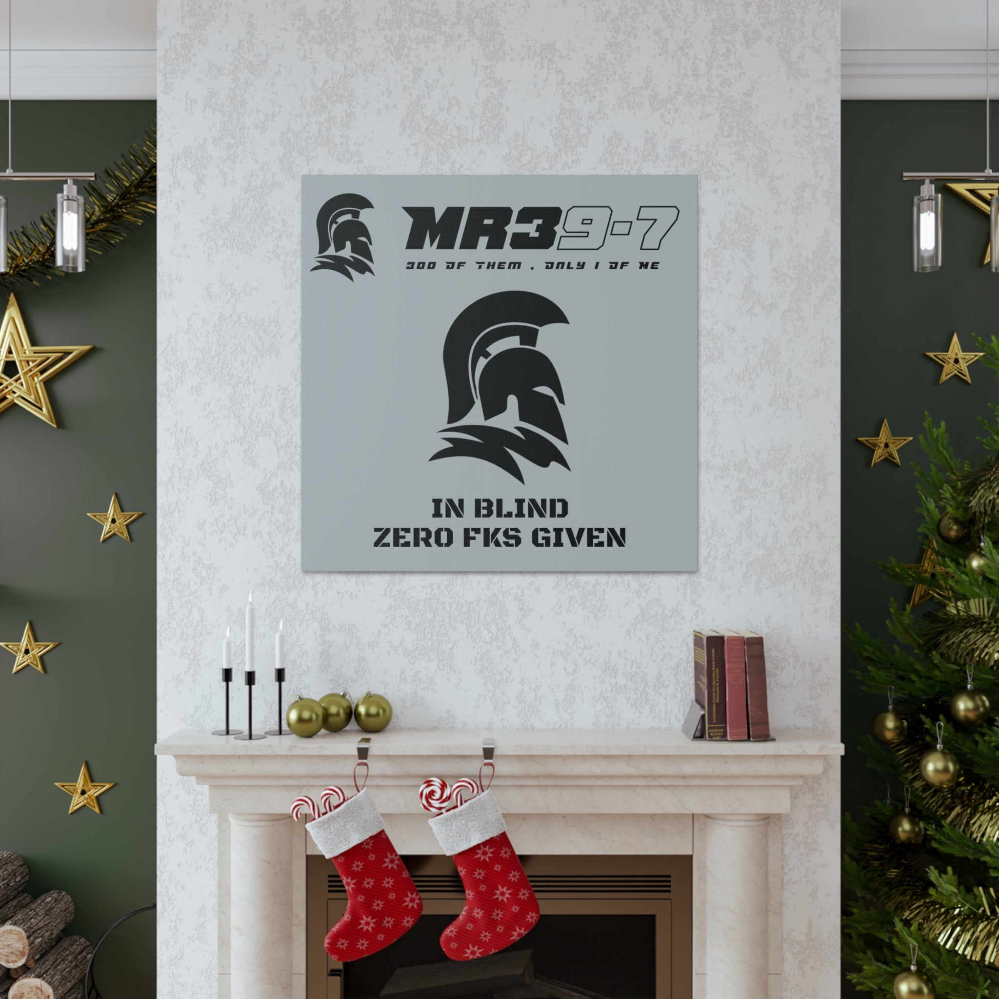 AWDW Vigilante themed Canvas Gallery Wraps