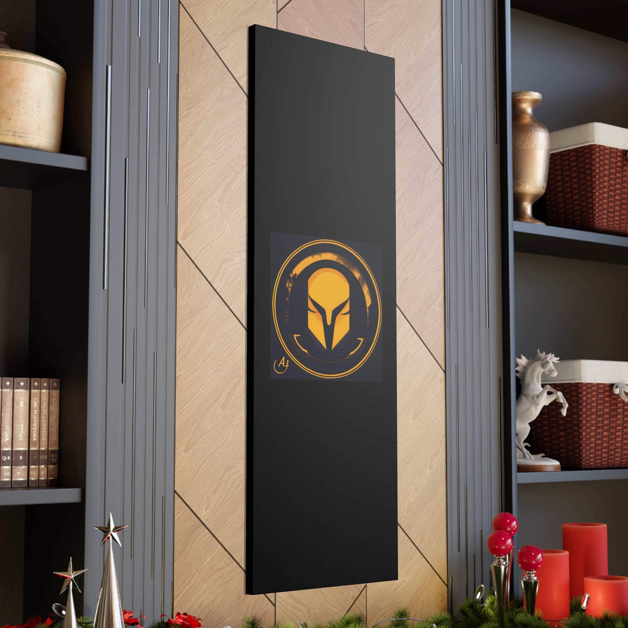 AI Vigilante themed Canvas Gallery Wraps