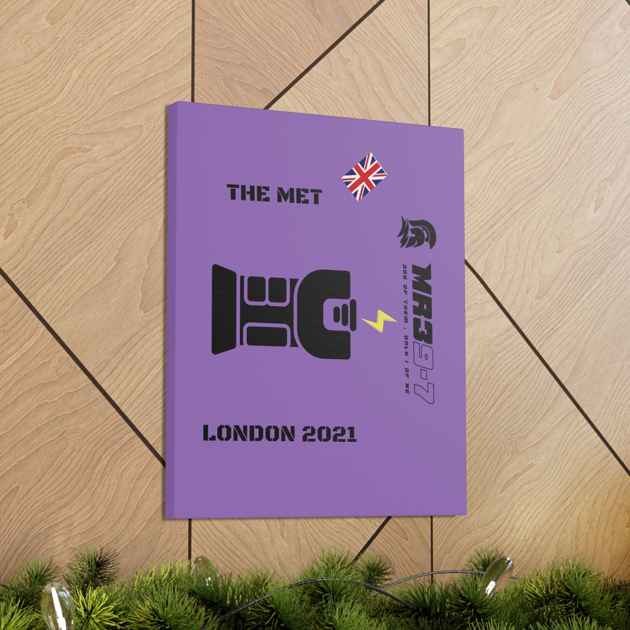 Copy of Canvas Gallery Wraps MR 39 Tasered by The MET 2021