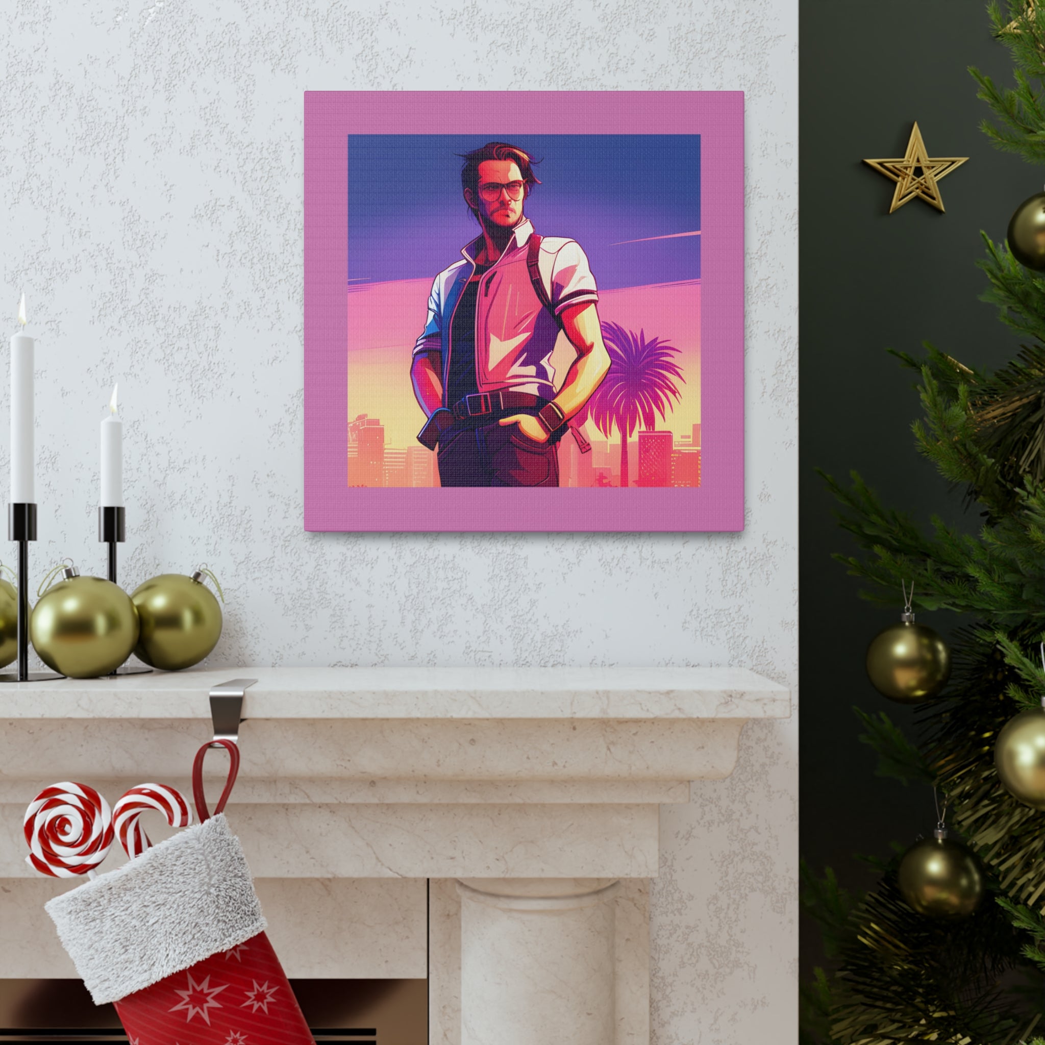 Canvas Gallery Wraps. AI•Vice.Vigilante.Mr39