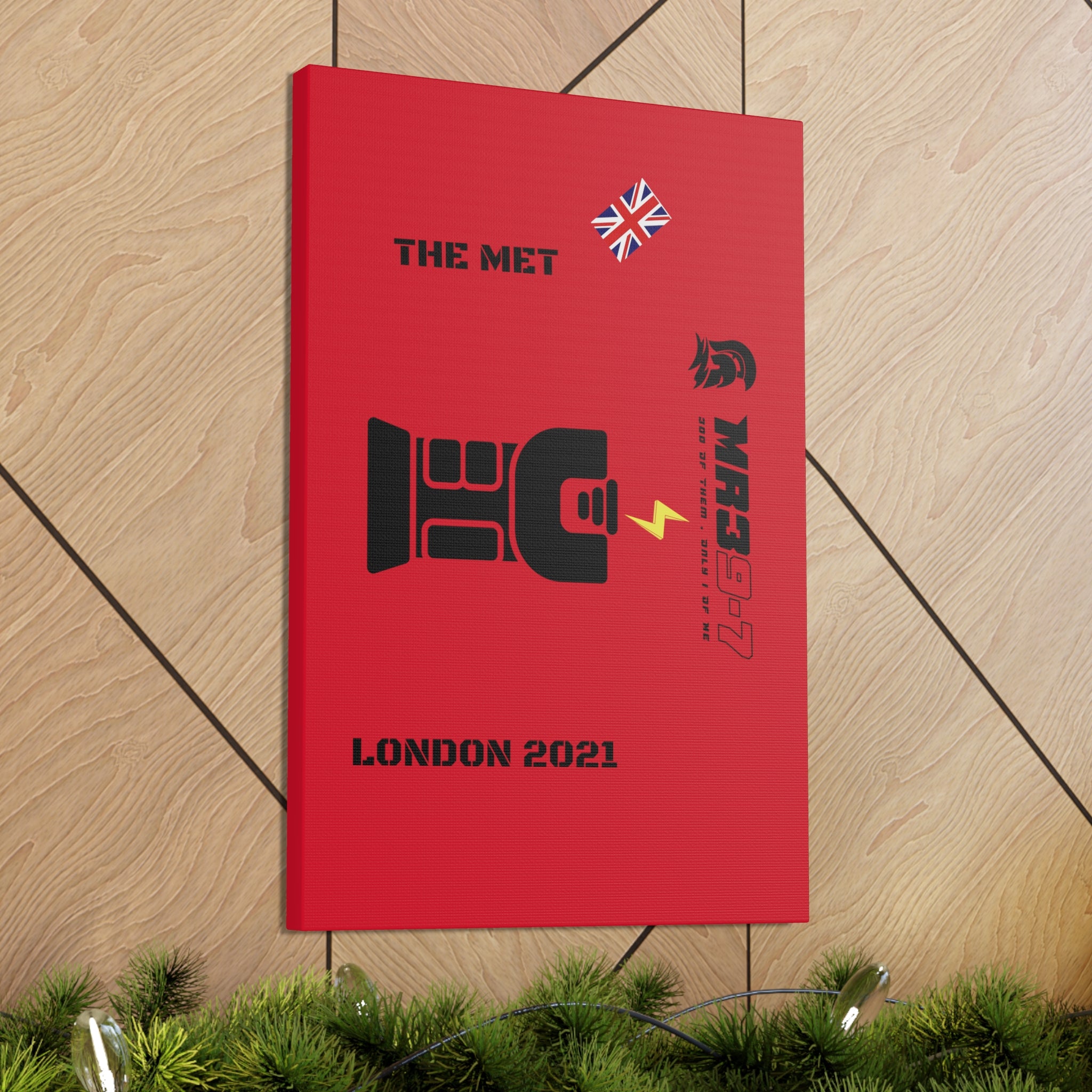 Canvas Gallery Wraps MR 39 Tasered by The MET 2021