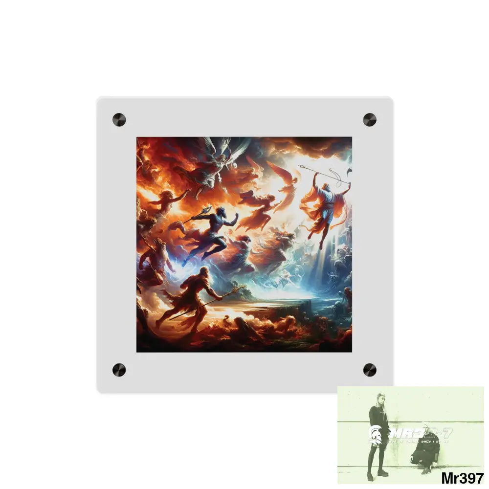 #5th linking all back to UK 2016 to 2024 failures their’s my deaths Gods intervention AI Themed Ltd Edition Acrylic