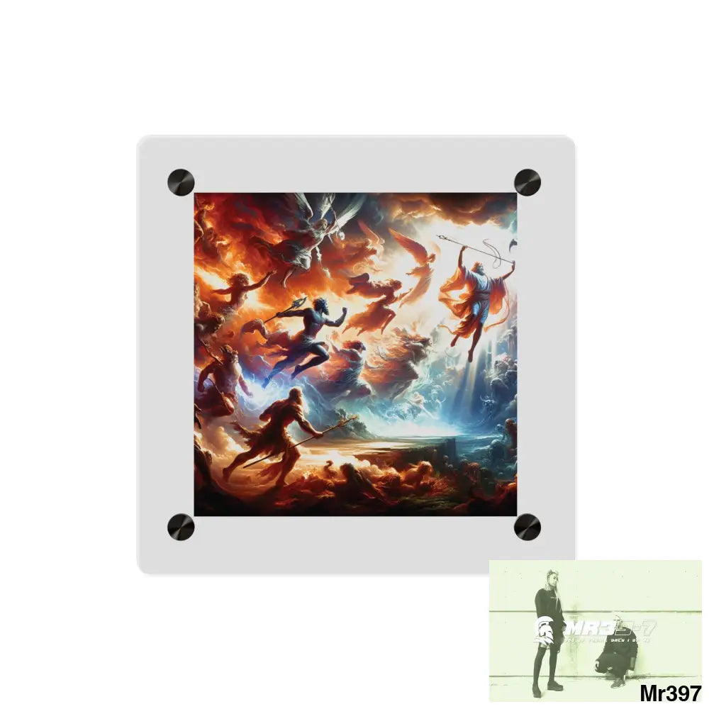 #5th linking all back to UK 2016 to 2024 failures their’s my deaths Gods intervention AI Themed Ltd Edition Acrylic