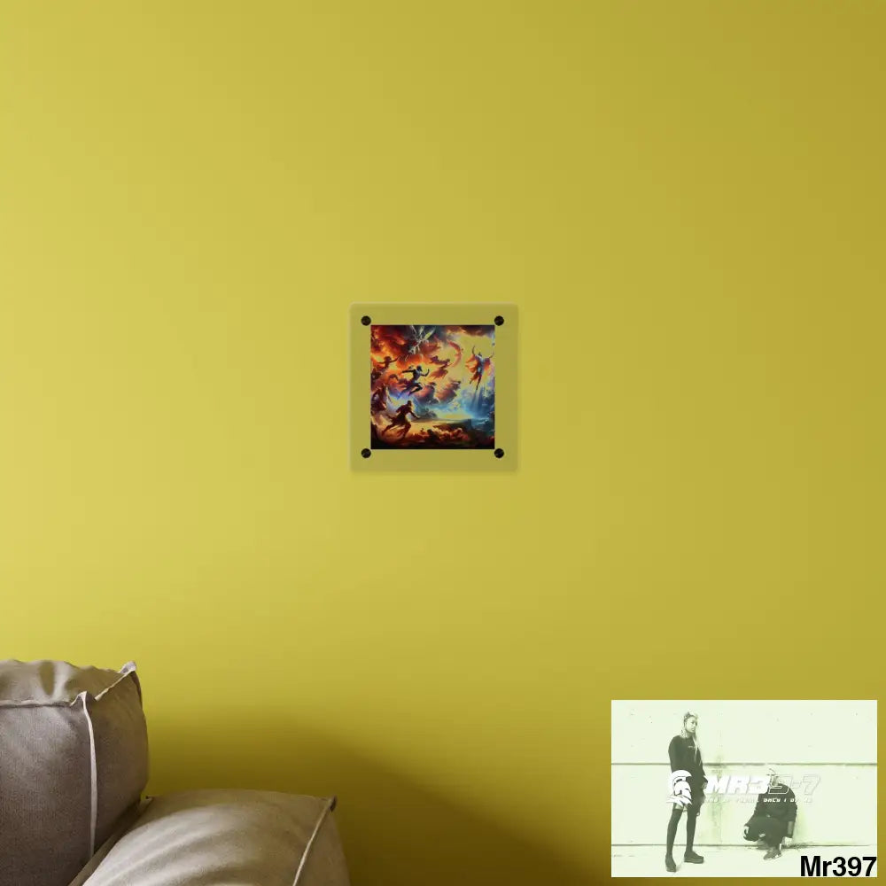 #5th linking all back to UK 2016 to 2024 failures their’s my deaths Gods intervention AI Themed Ltd Edition Acrylic