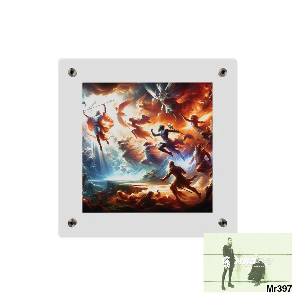 #5th linking all back to UK 2016 to 2024 failures their’s my deaths Gods intervention AI Themed Ltd Edition Acrylic