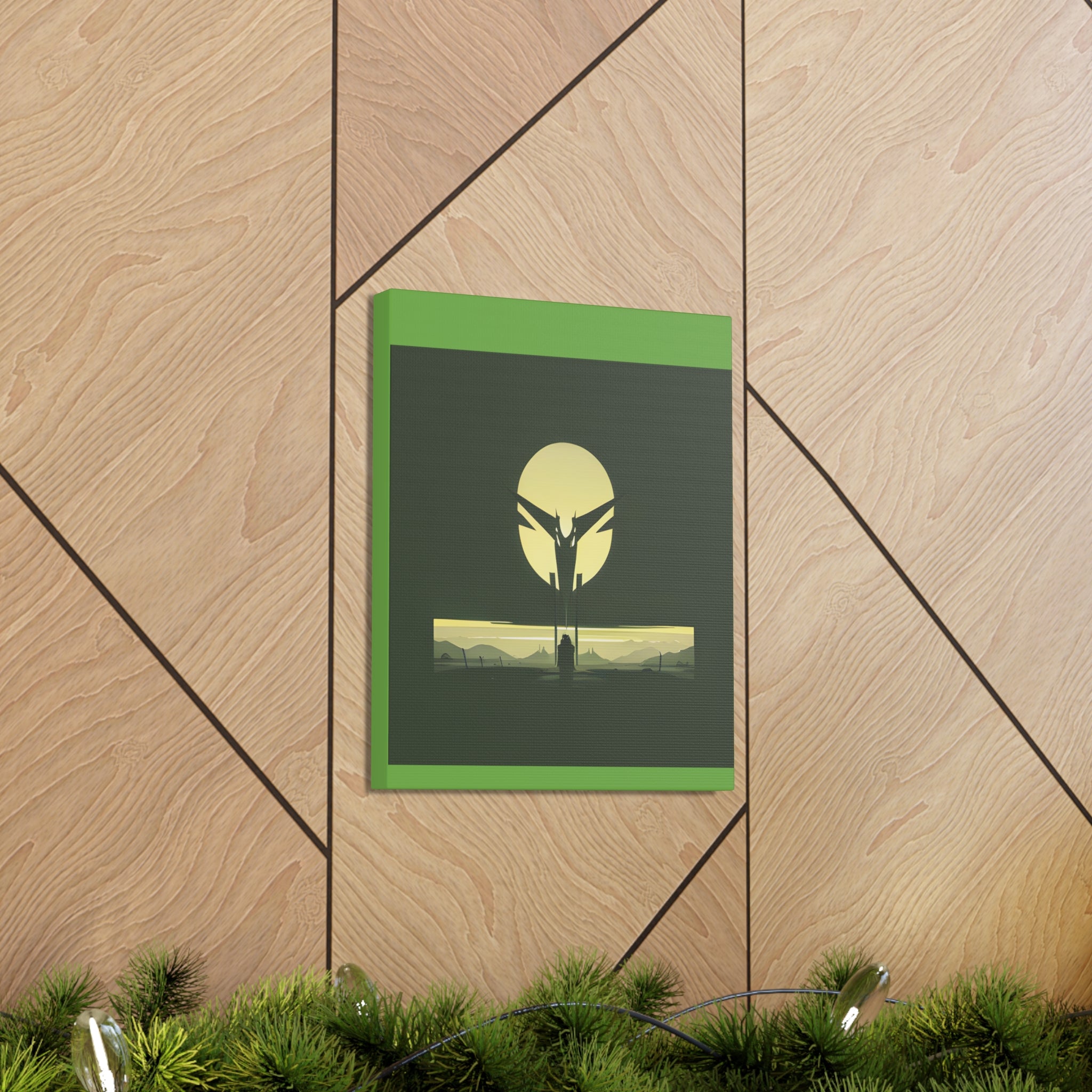 AI Vigilante themed Canvas Gallery Wraps