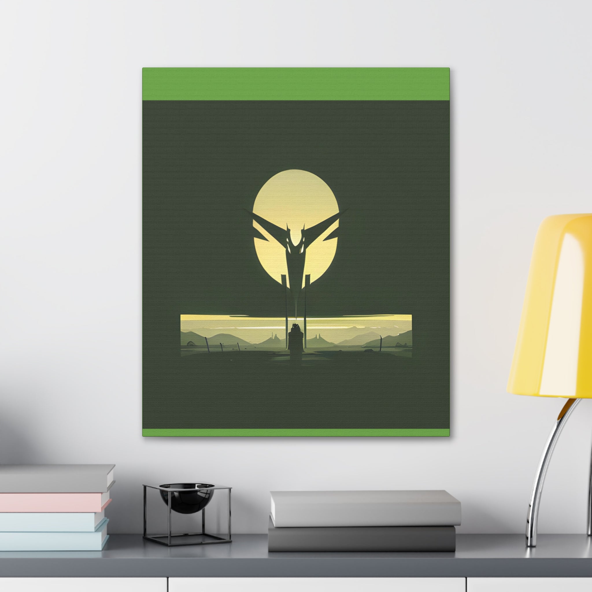 AI Vigilante themed Canvas Gallery Wraps