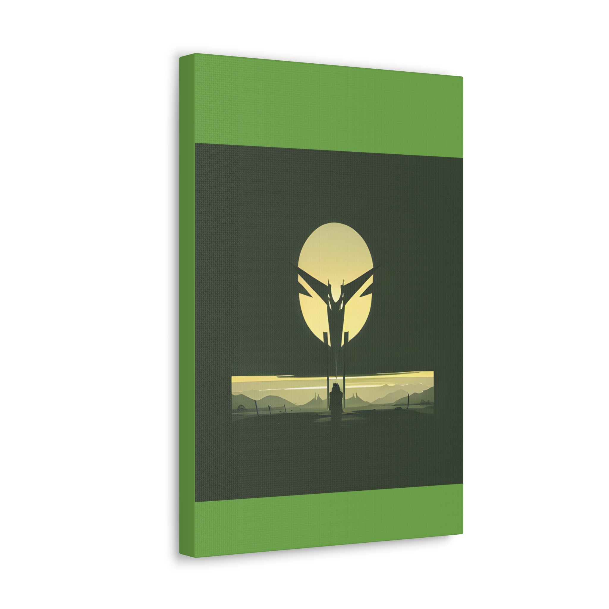 AI Vigilante themed Canvas Gallery Wraps