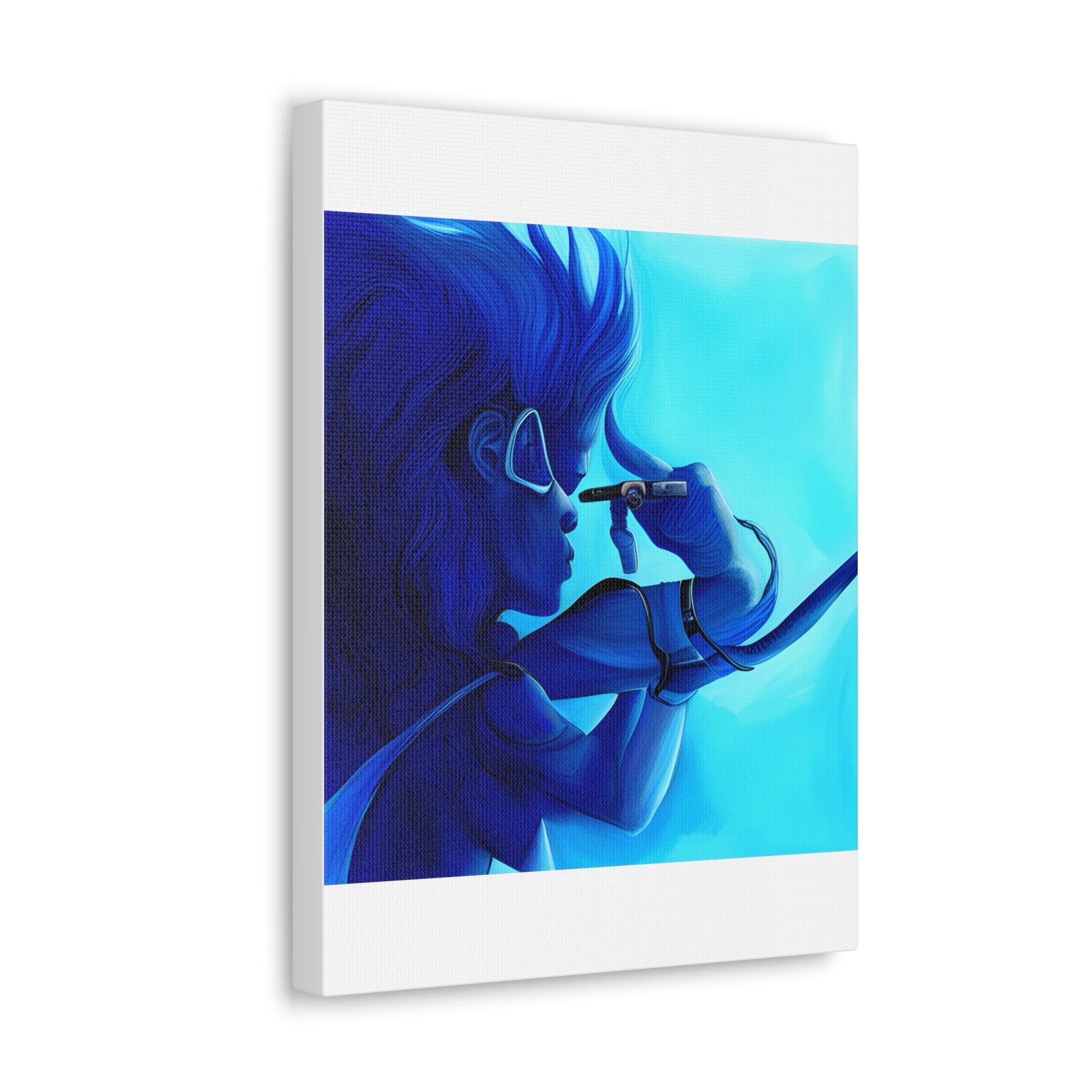 Canvas Gallery Wraps AI•Scuba Dive 1P QEII & Country generated