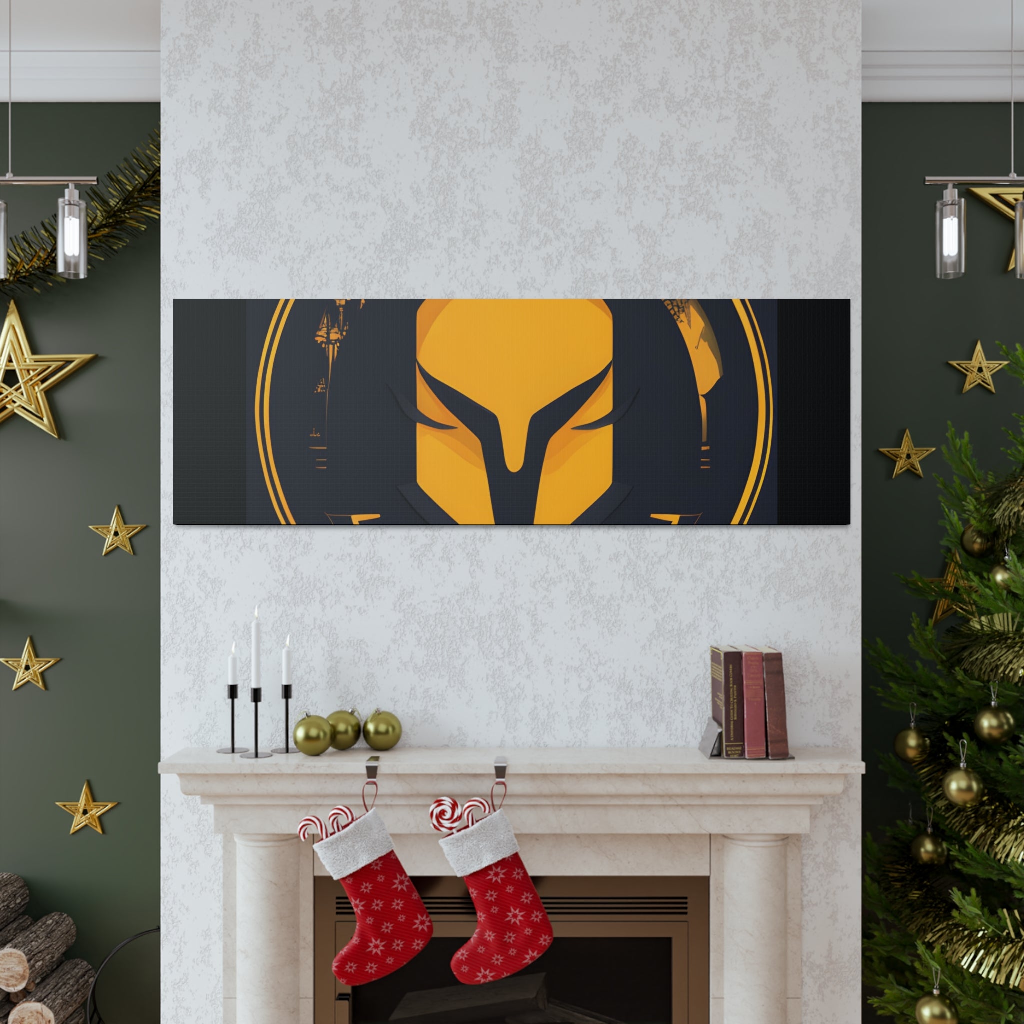 AI Vigilante themed Canvas Gallery Wraps