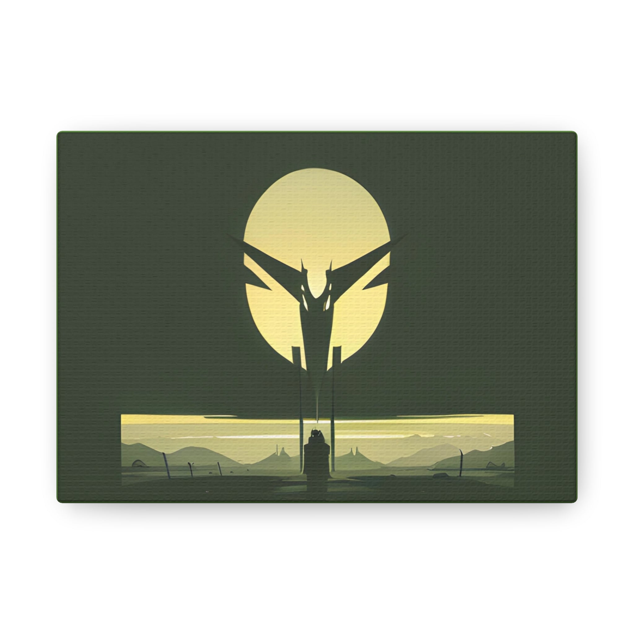 AI Vigilante themed Canvas Gallery Wraps