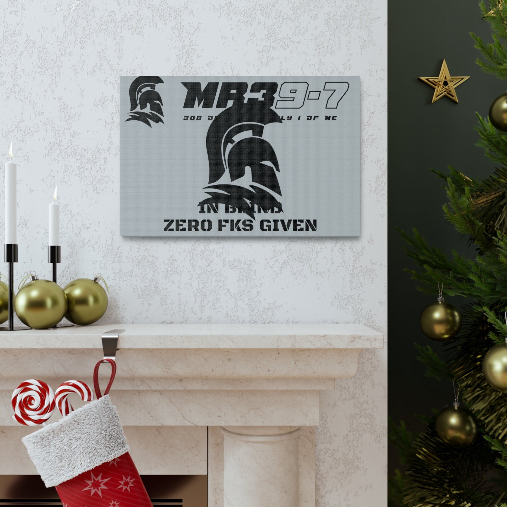 AWDW Vigilante themed Canvas Gallery Wraps