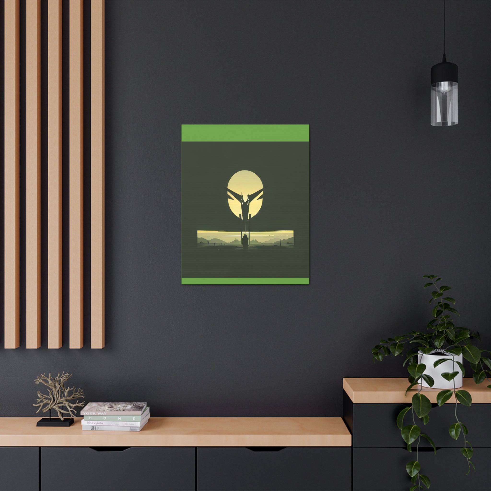 AI Vigilante themed Canvas Gallery Wraps