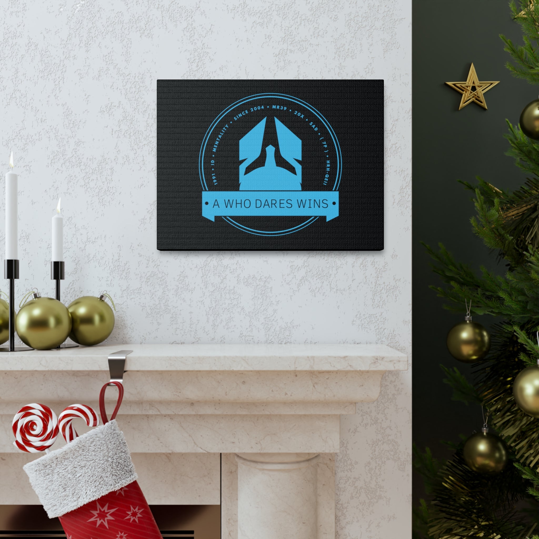 AWDW Vigilante themed Canvas Gallery Wraps