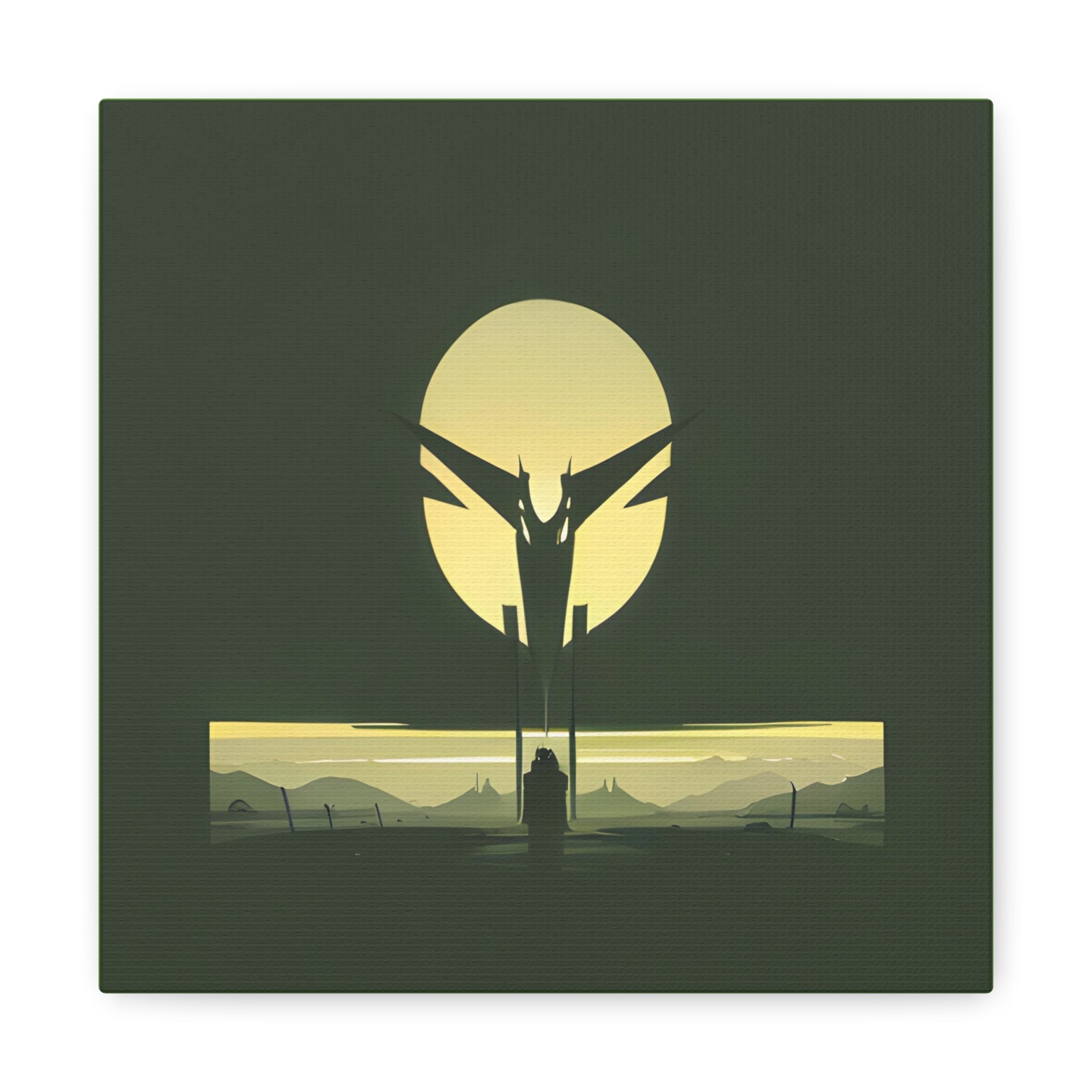 AI Vigilante themed Canvas Gallery Wraps