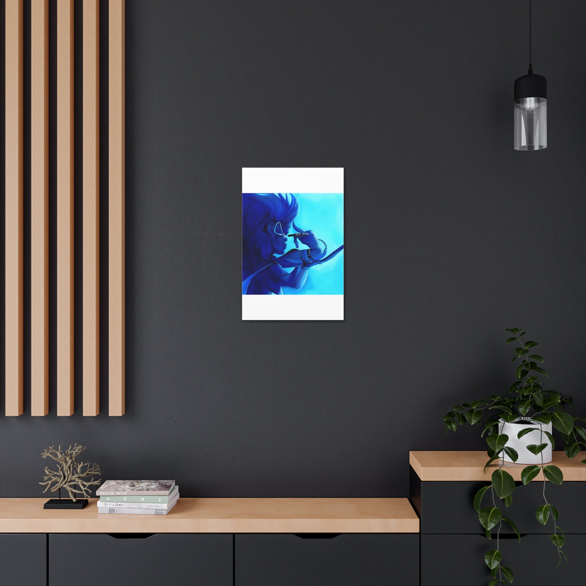 Canvas Gallery Wraps AI•Scuba Dive 1P QEII & Country generated