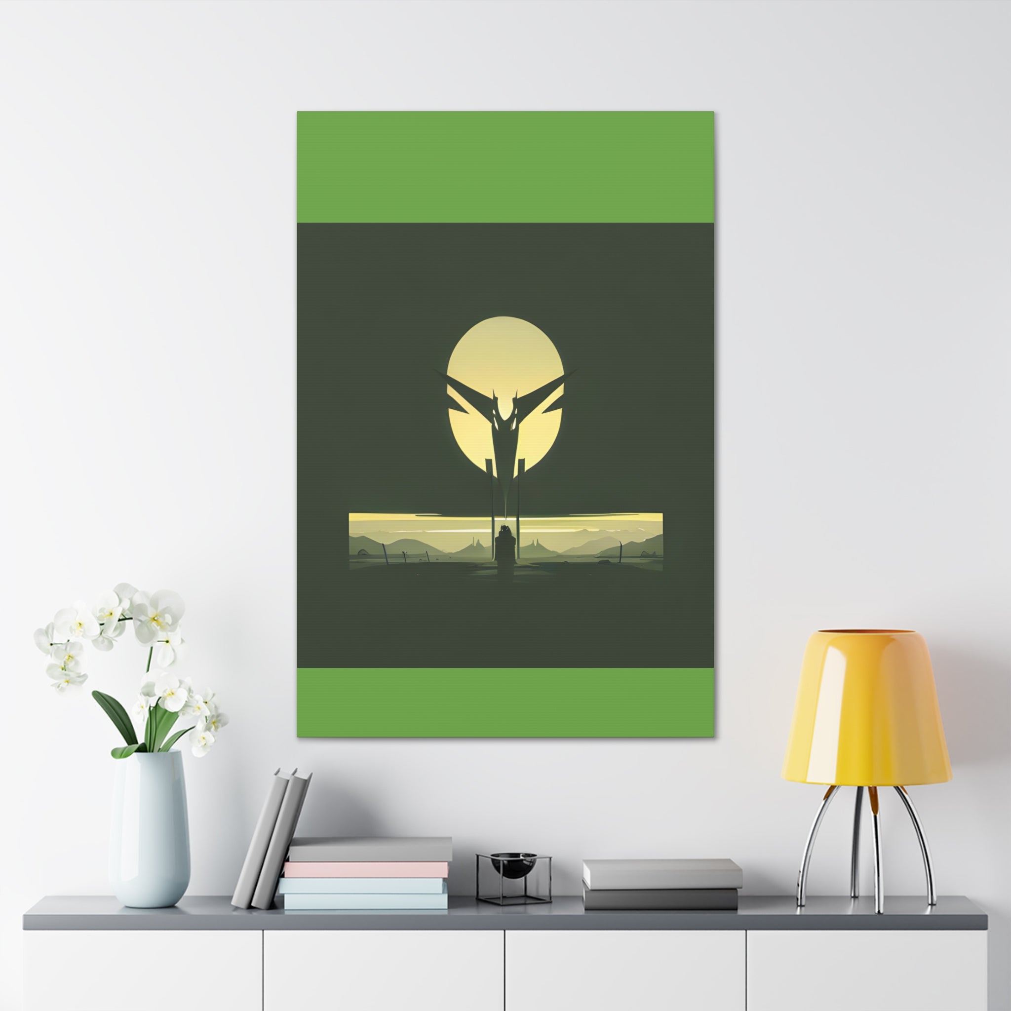 AI Vigilante themed Canvas Gallery Wraps