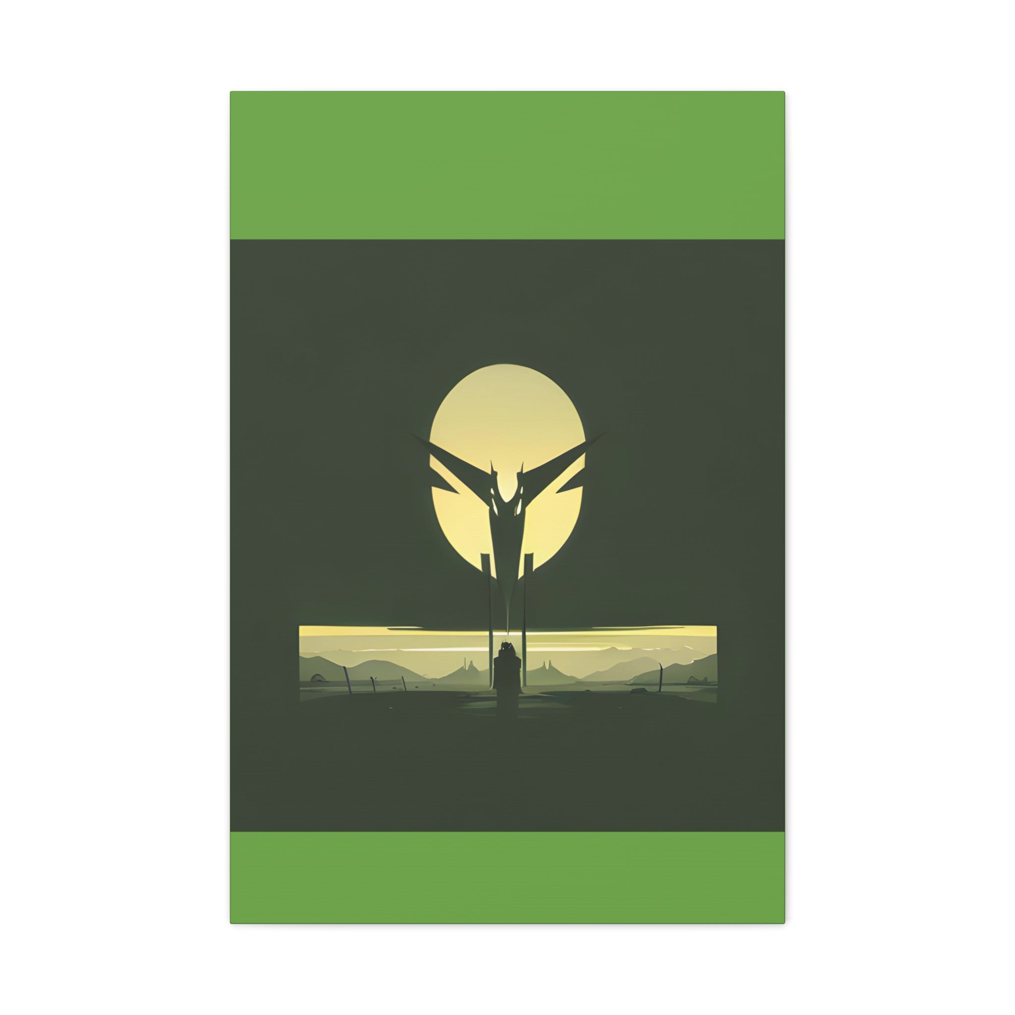 AI Vigilante themed Canvas Gallery Wraps