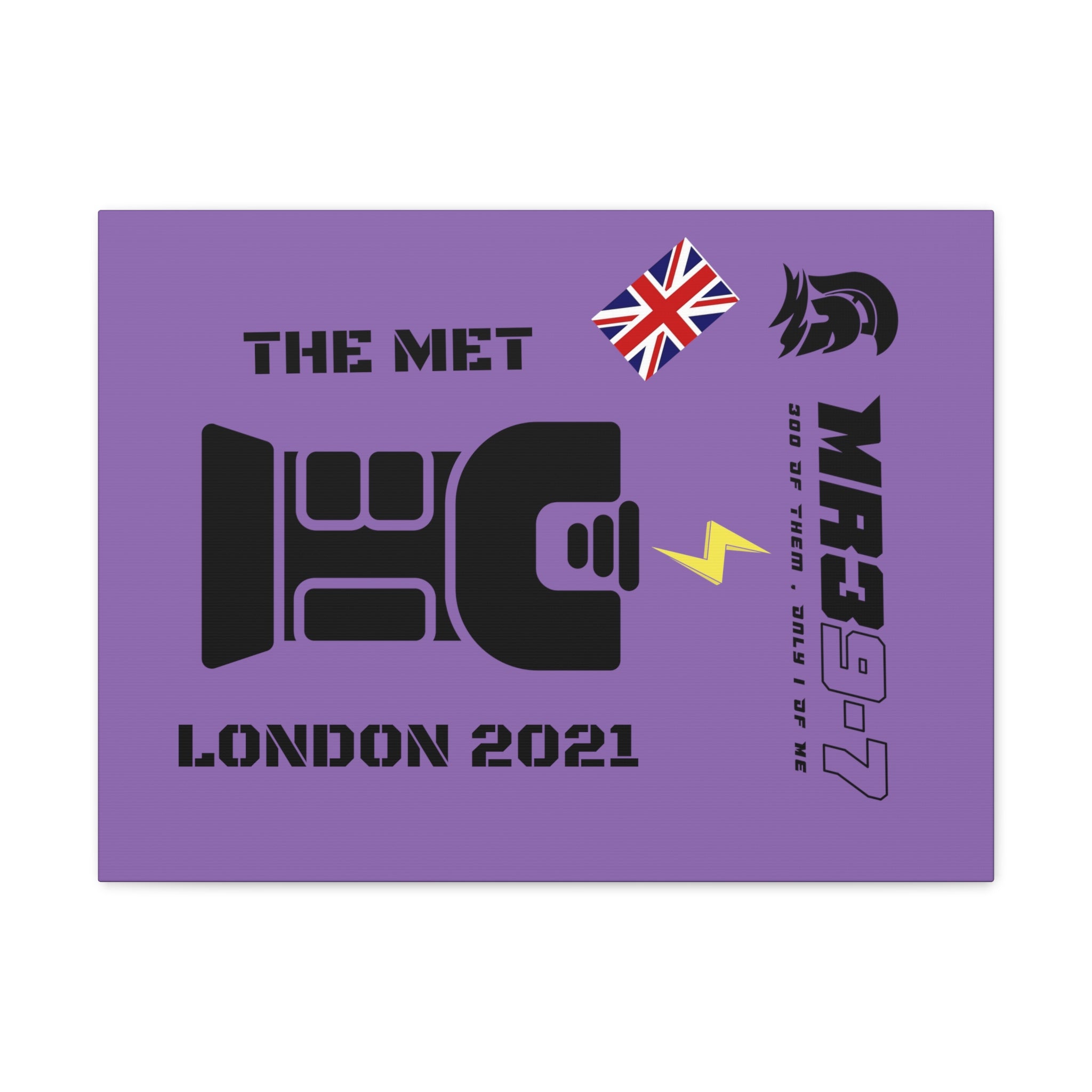 Copy of Canvas Gallery Wraps MR 39 Tasered by The MET 2021