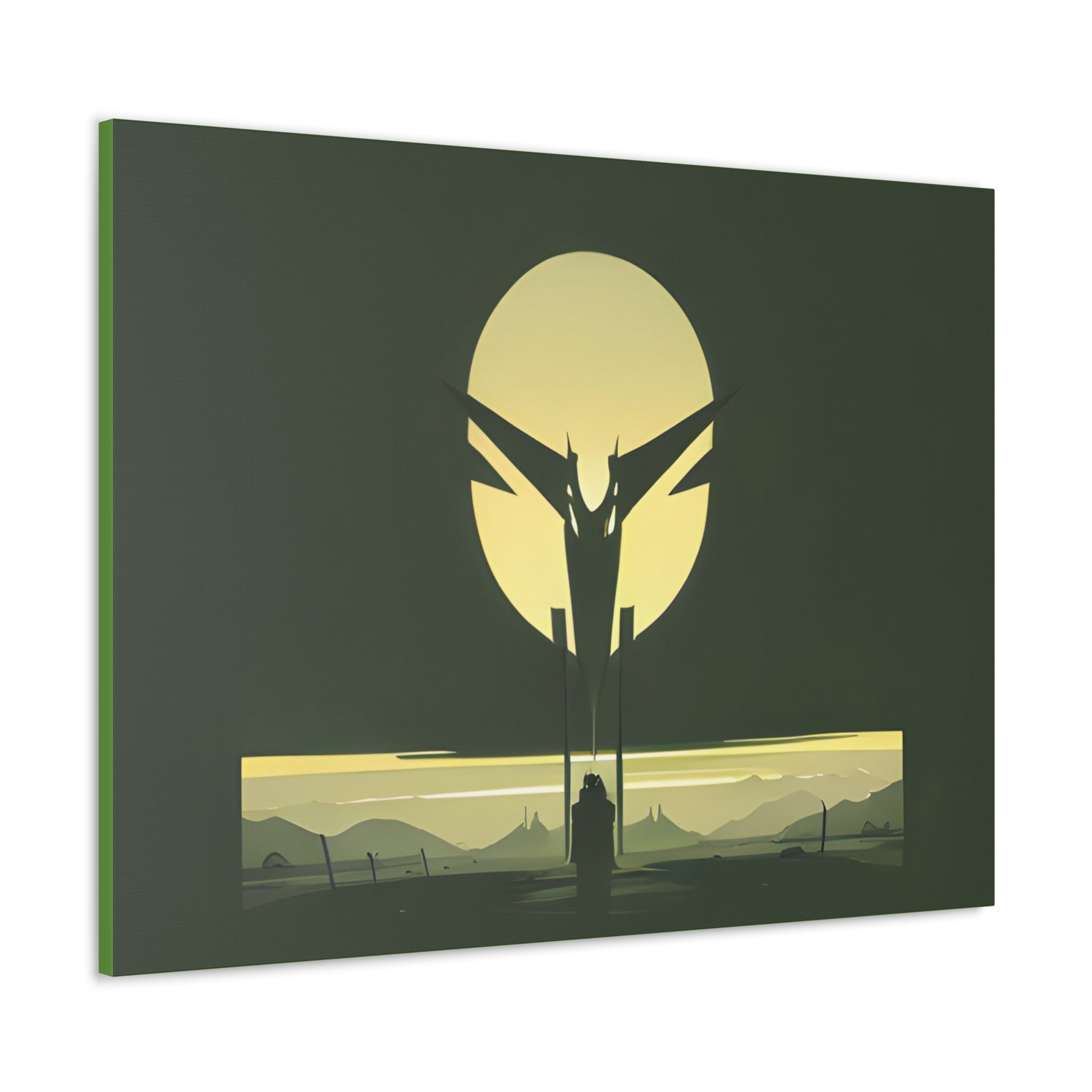 AI Vigilante themed Canvas Gallery Wraps