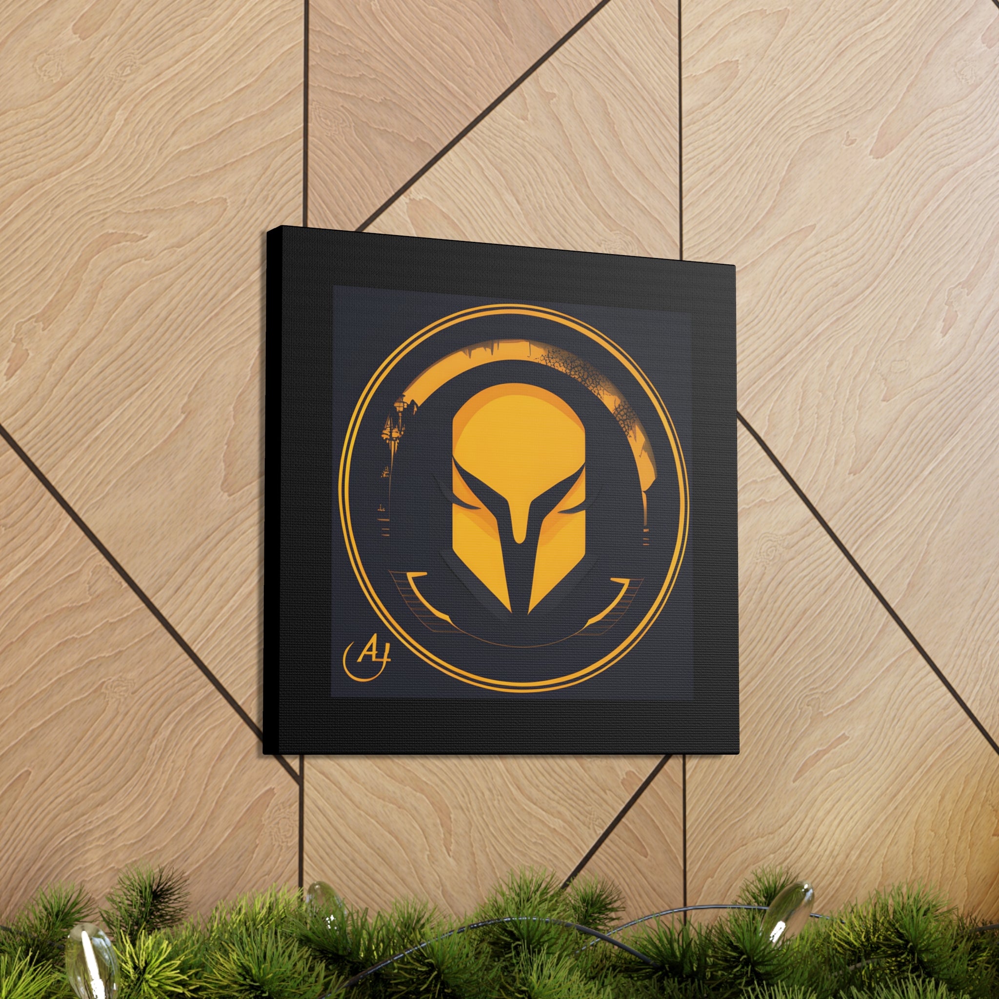 AI Vigilante themed Canvas Gallery Wraps