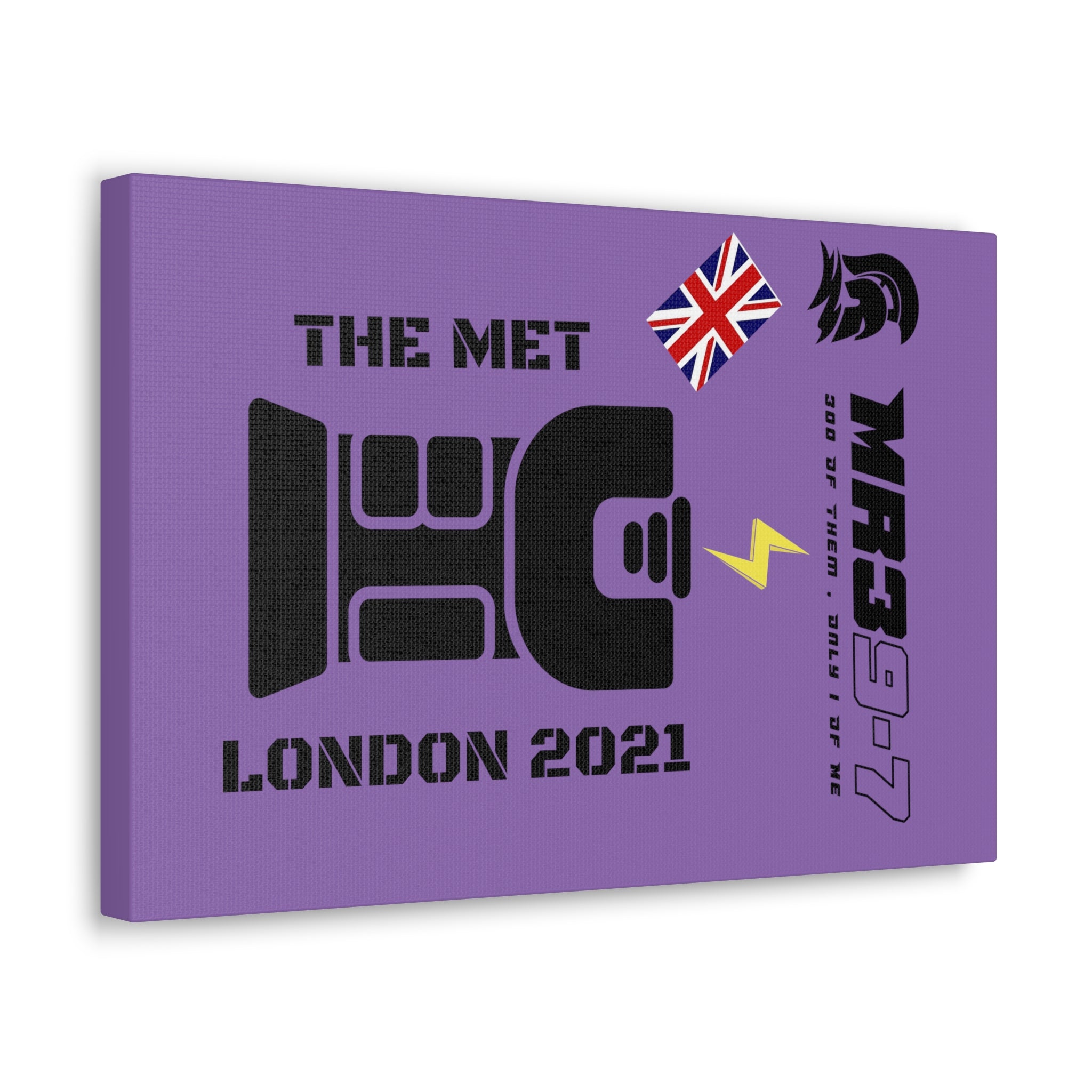 Copy of Canvas Gallery Wraps MR 39 Tasered by The MET 2021