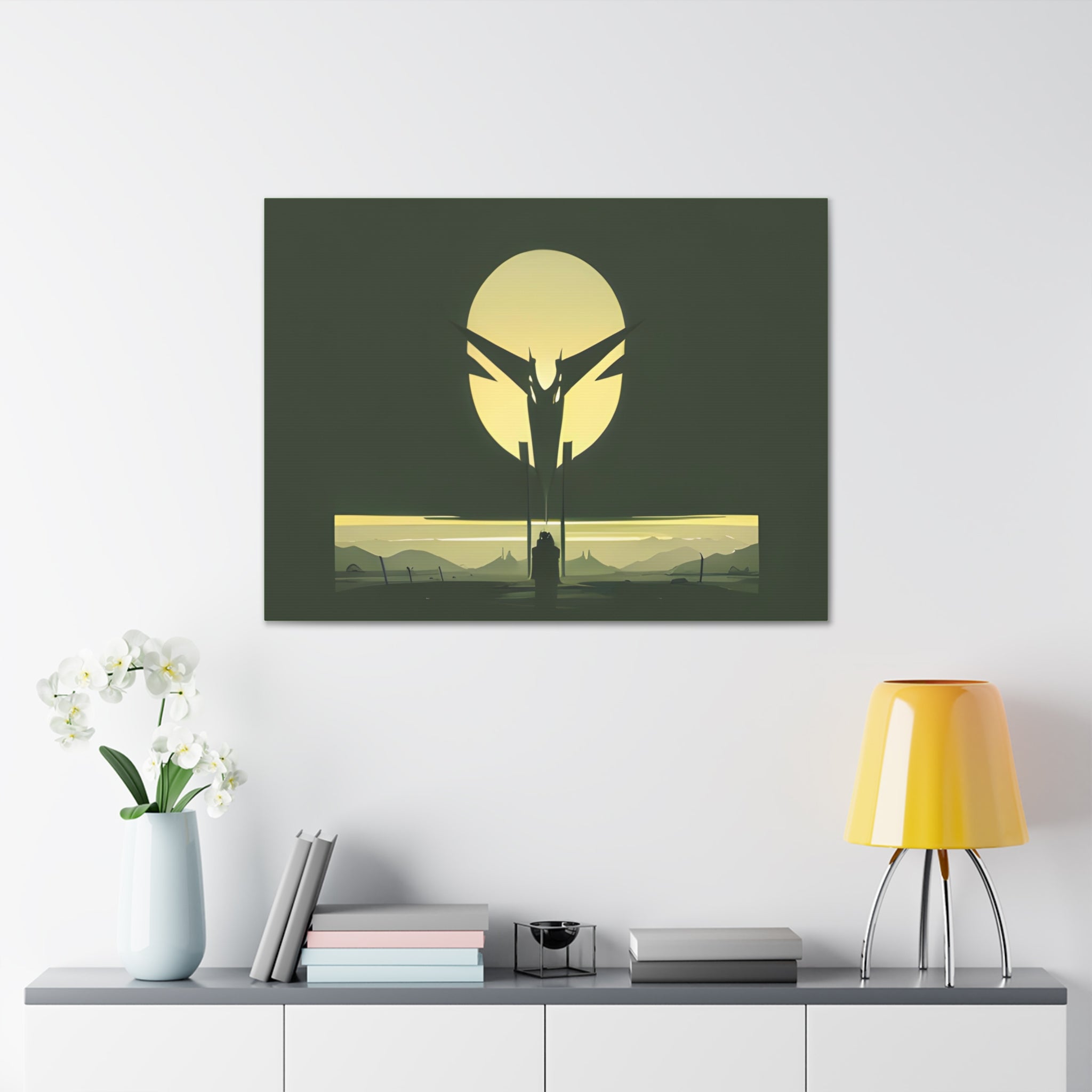 AI Vigilante themed Canvas Gallery Wraps