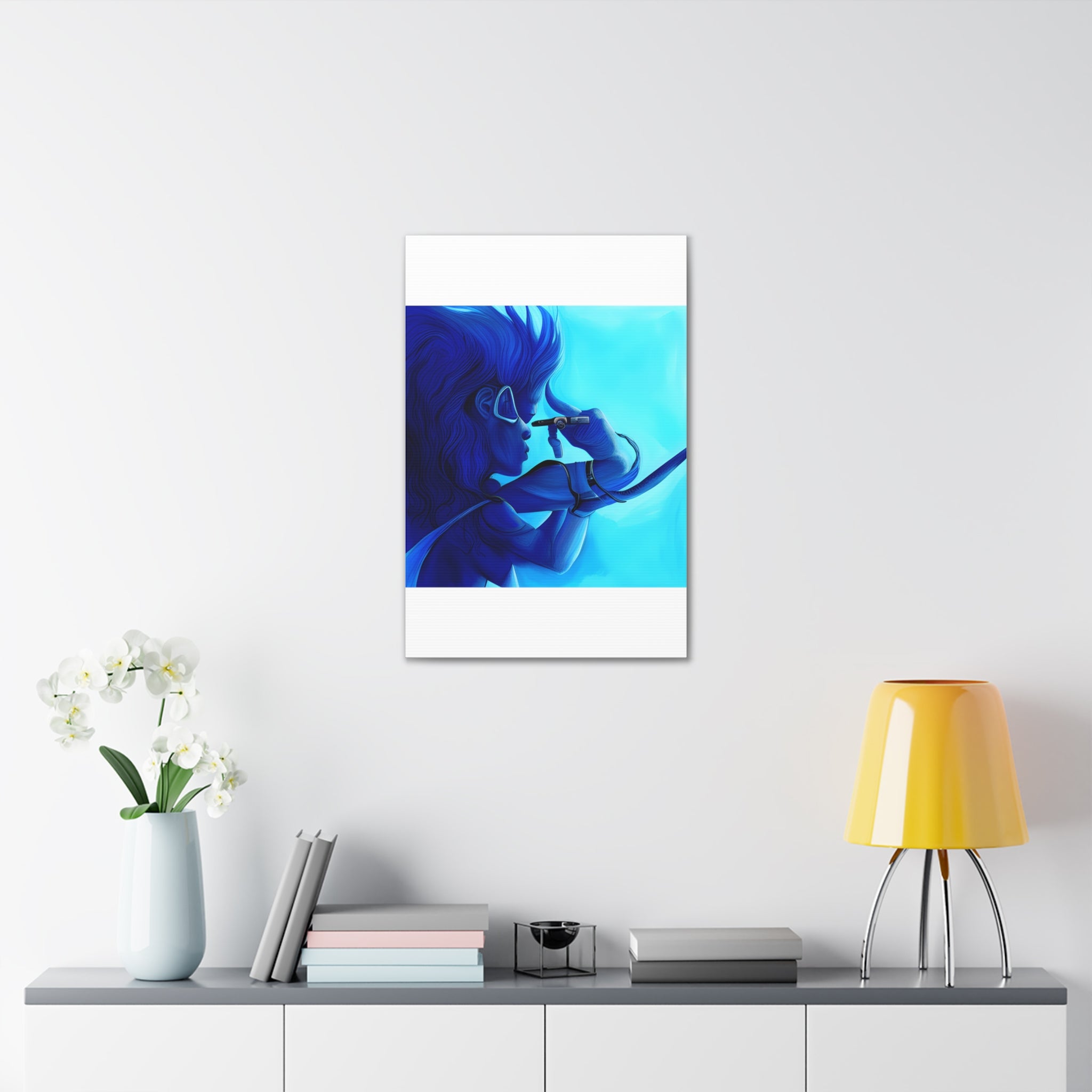 Canvas Gallery Wraps AI•Scuba Dive 1P QEII & Country generated