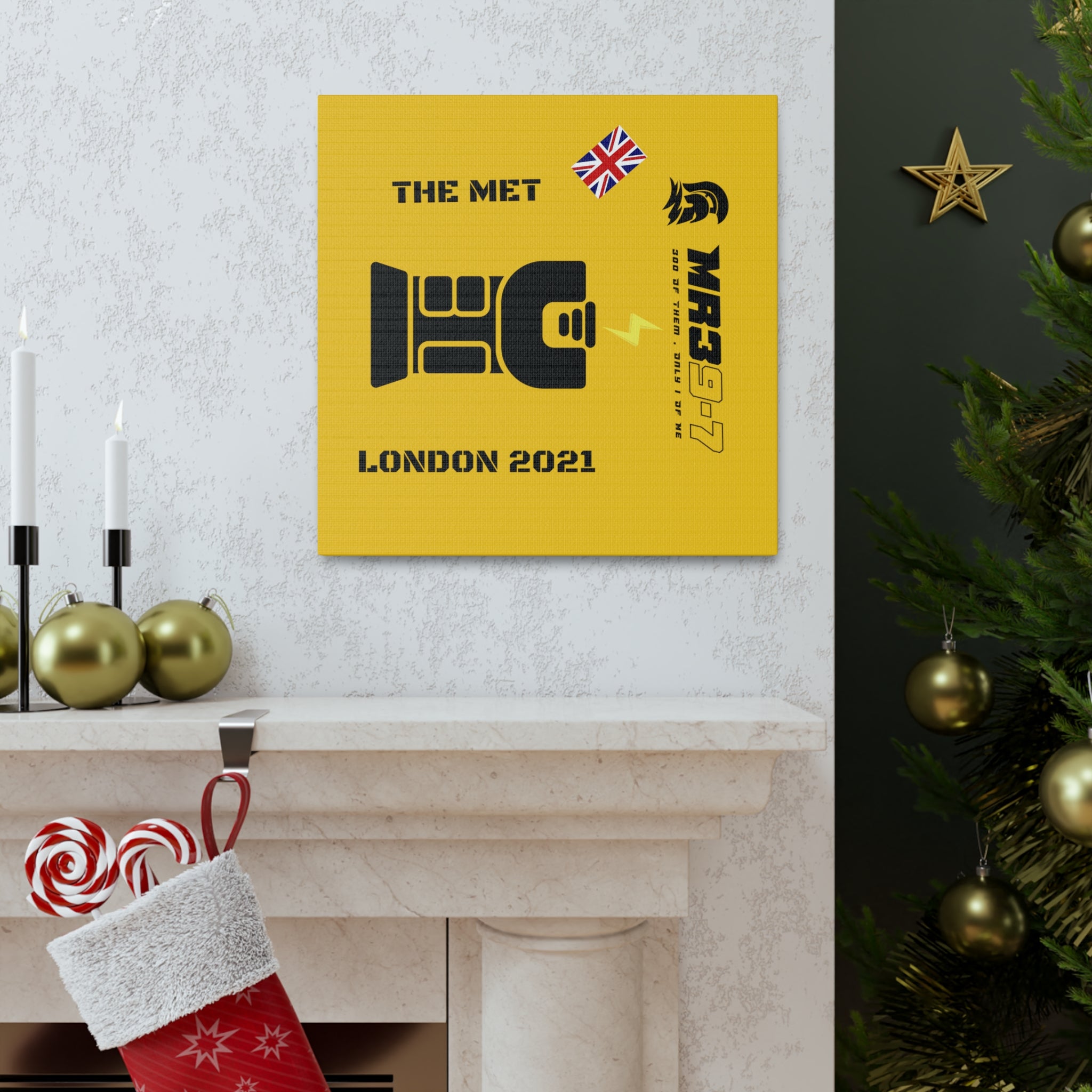 Canvas Gallery Wraps MR 39 Tasered by The MET 2021