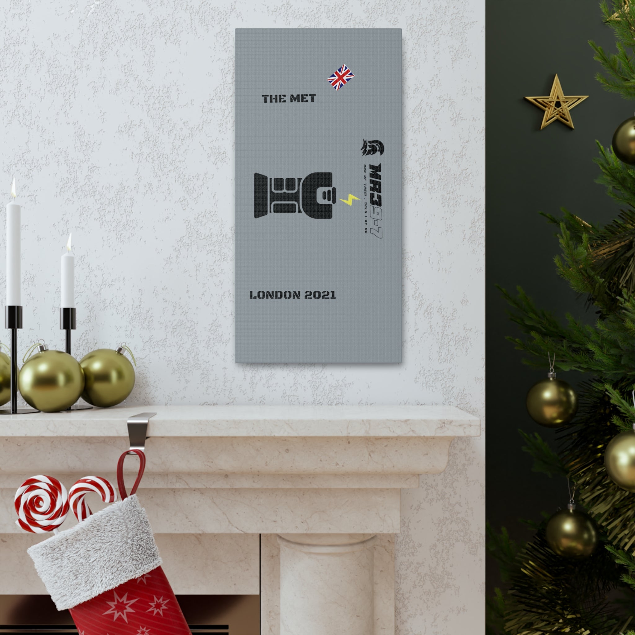 Copy of Canvas Gallery Wraps MR 39 Tasered by The MET 2021