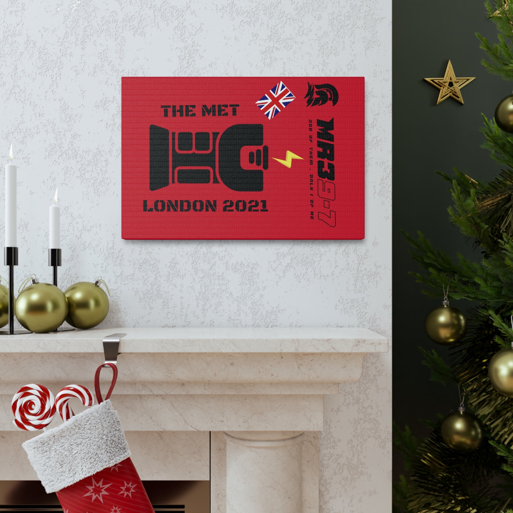 Canvas Gallery Wraps MR 39 Tasered by The MET 2021