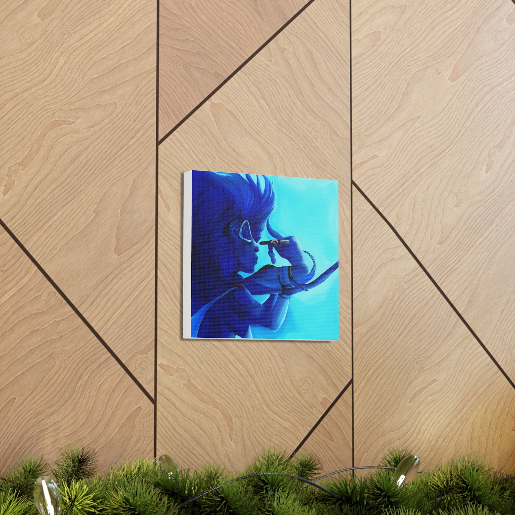 Canvas Gallery Wraps AI•Scuba Dive 1P QEII & Country generated