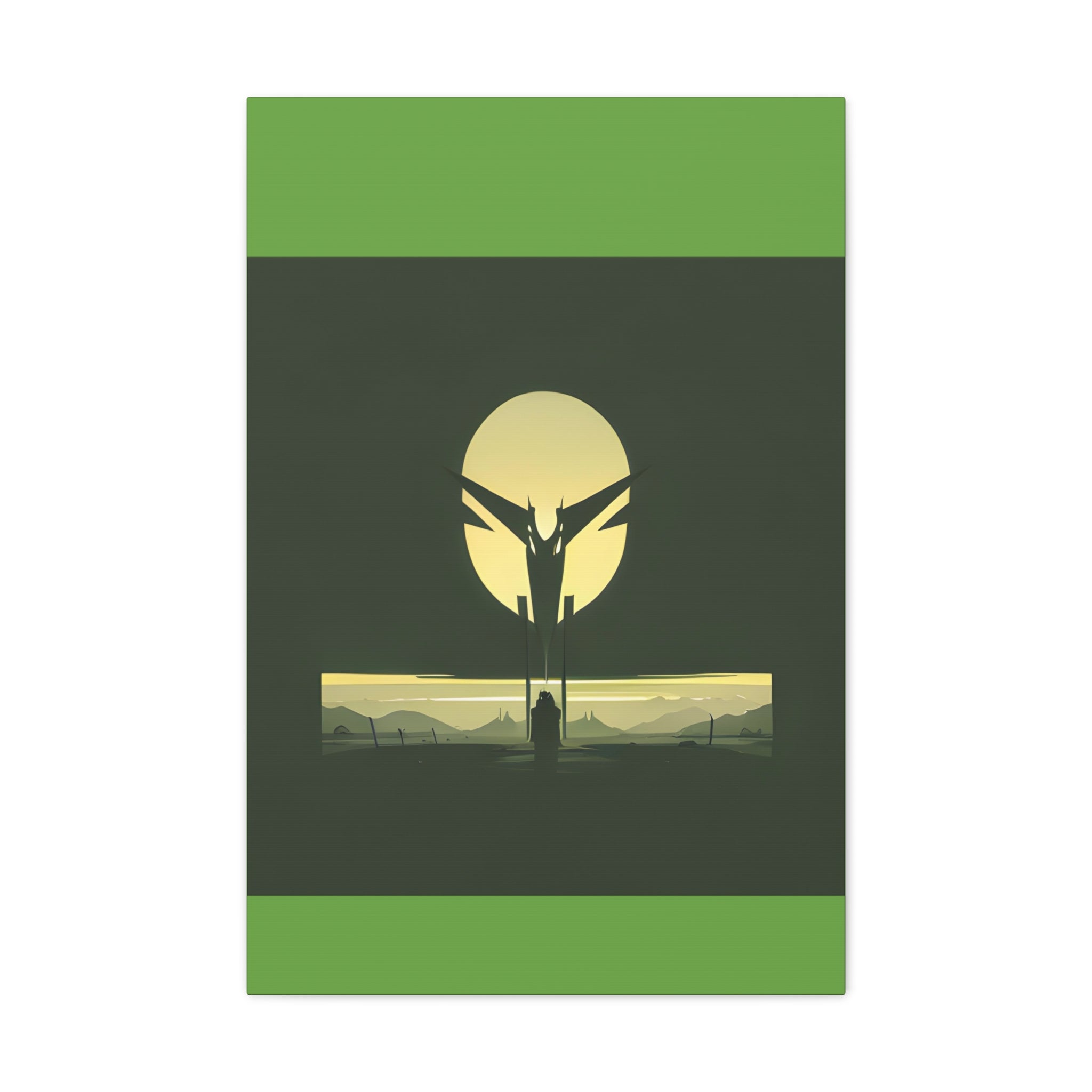 AI Vigilante themed Canvas Gallery Wraps