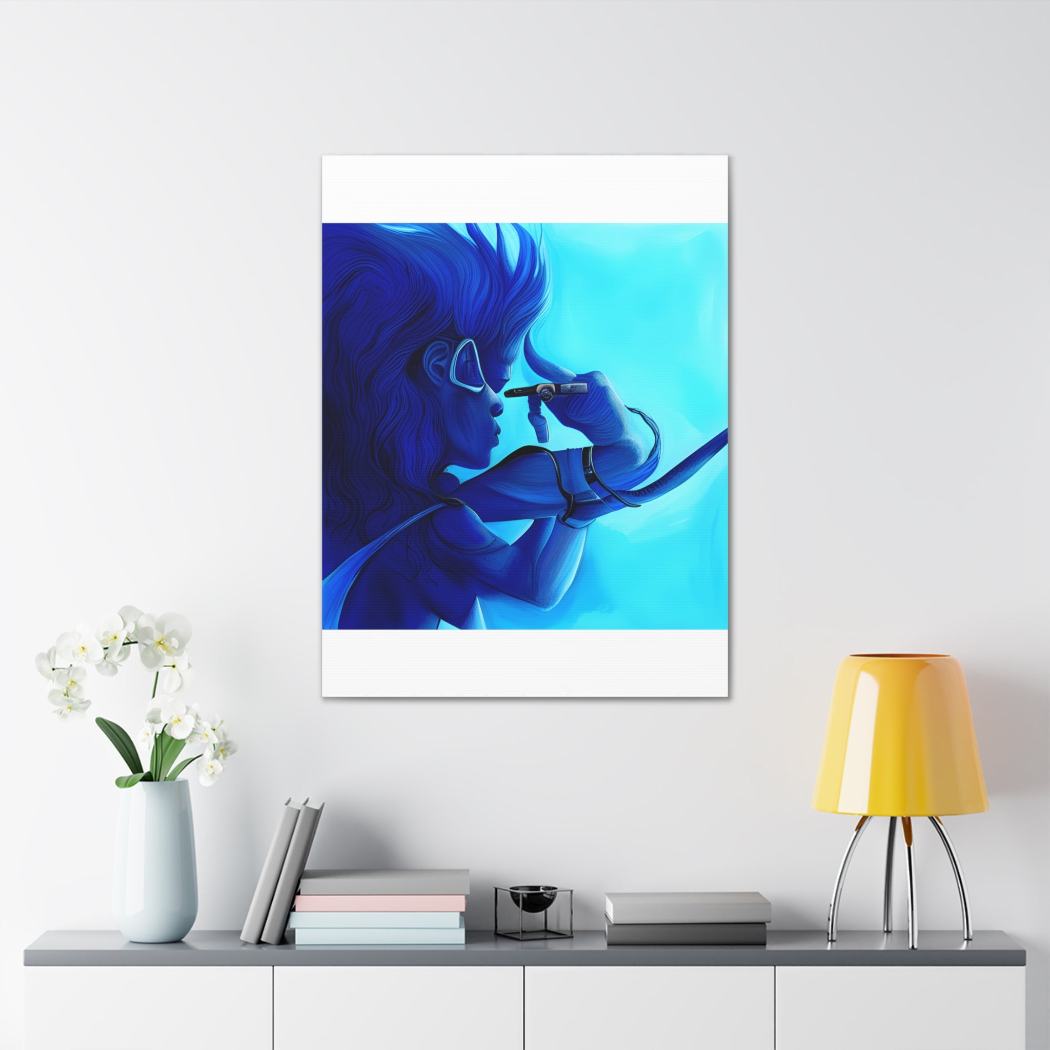 Canvas Gallery Wraps AI•Scuba Dive 1P QEII & Country generated