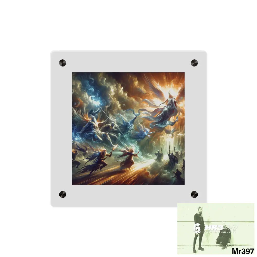 #6th linking all back to UK 2016 to 2024 failures their’s my deaths Gods intervention AI Themed Ltd Edition Acrylic